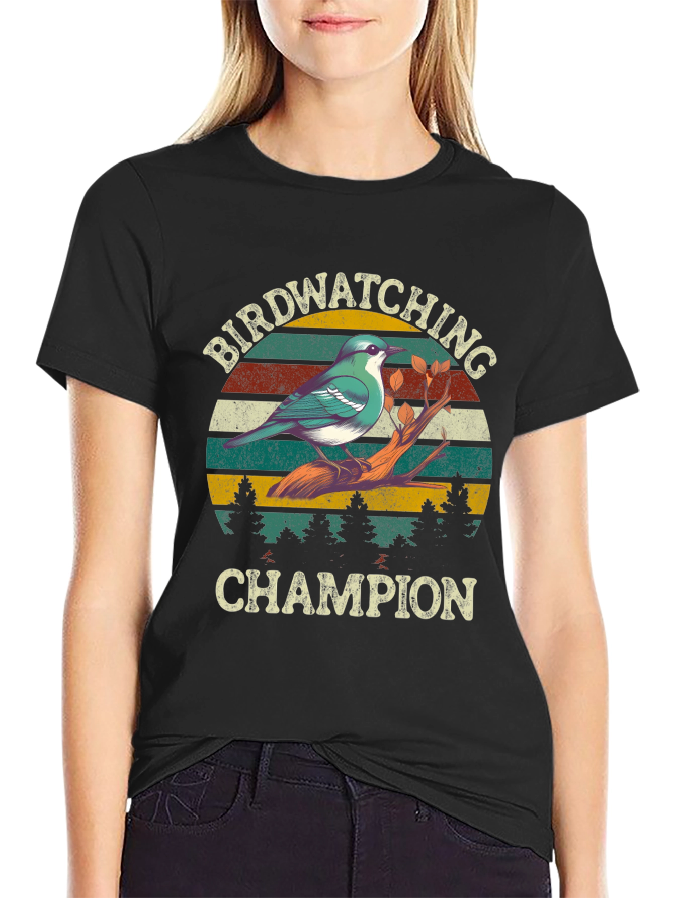 Birdwatching Champion Graphic Tee