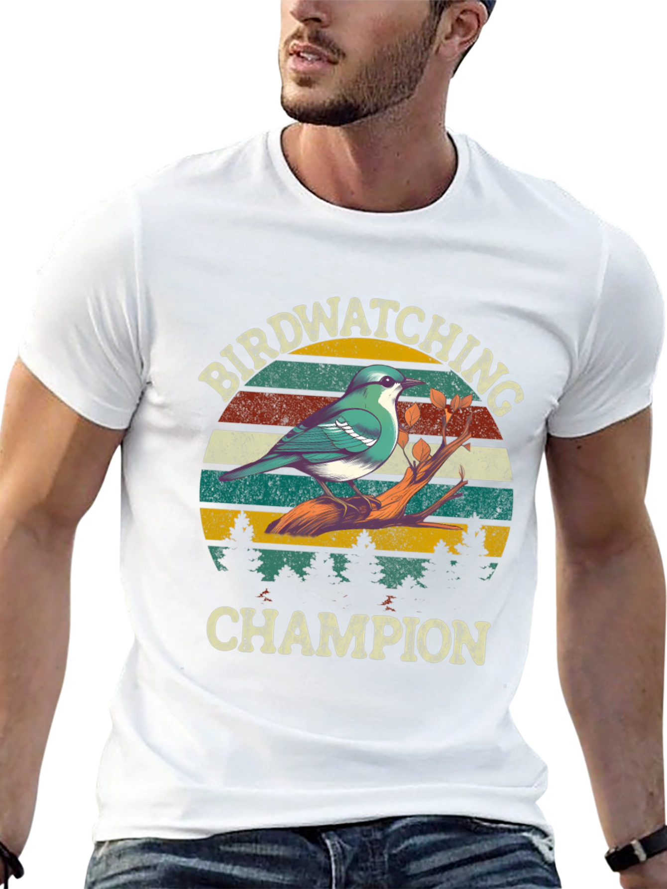 Birdwatching Champion Graphic Tee