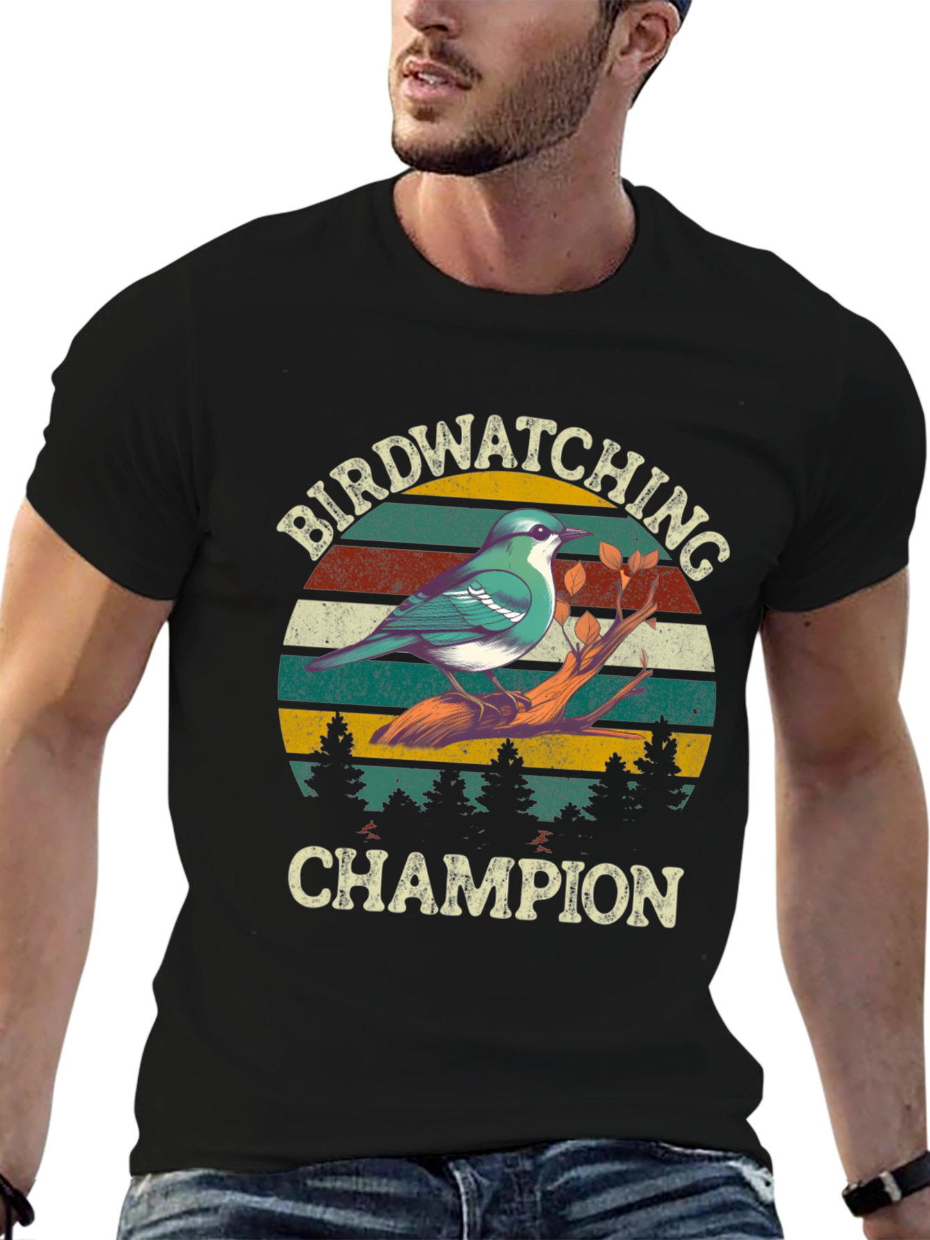 Birdwatching Champion Graphic Tee