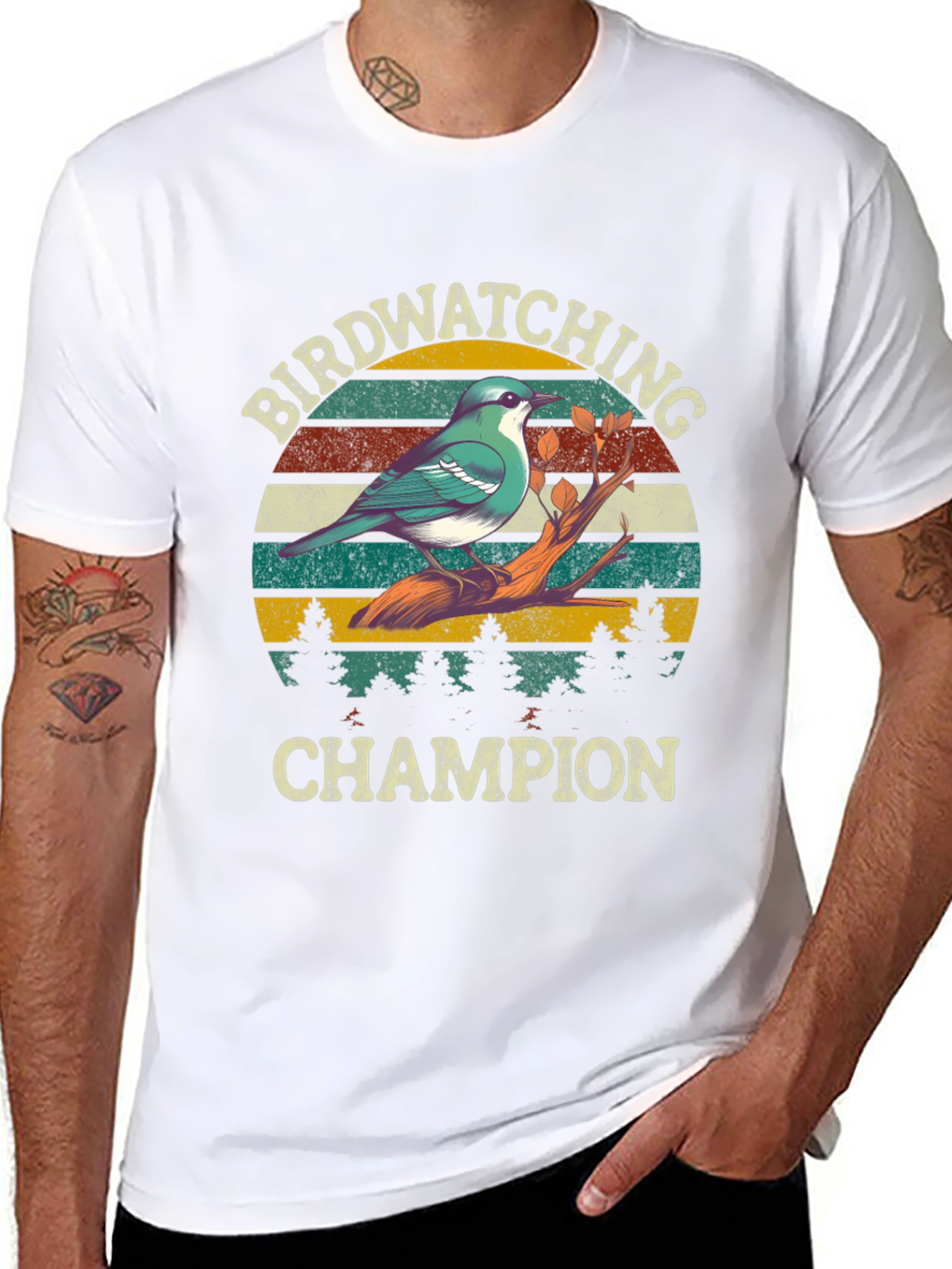Birdwatching Champion Graphic Tee