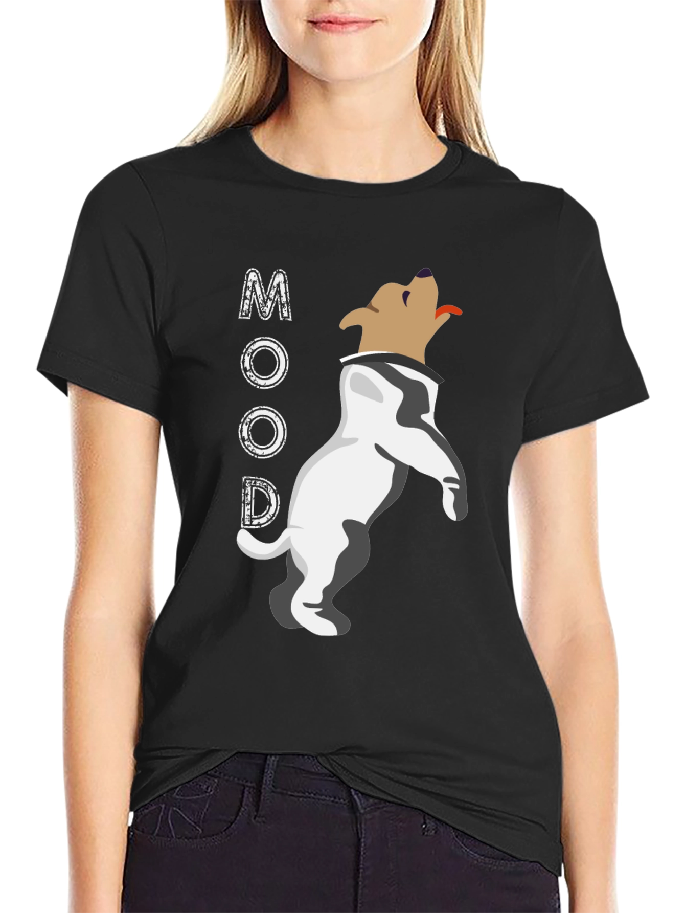 Mood Dog Graphic Tee - Comfortable Casual Wear