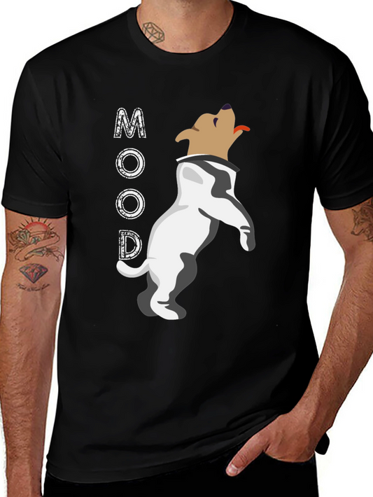 Mood Dog Graphic Tee - Comfortable Casual Wear