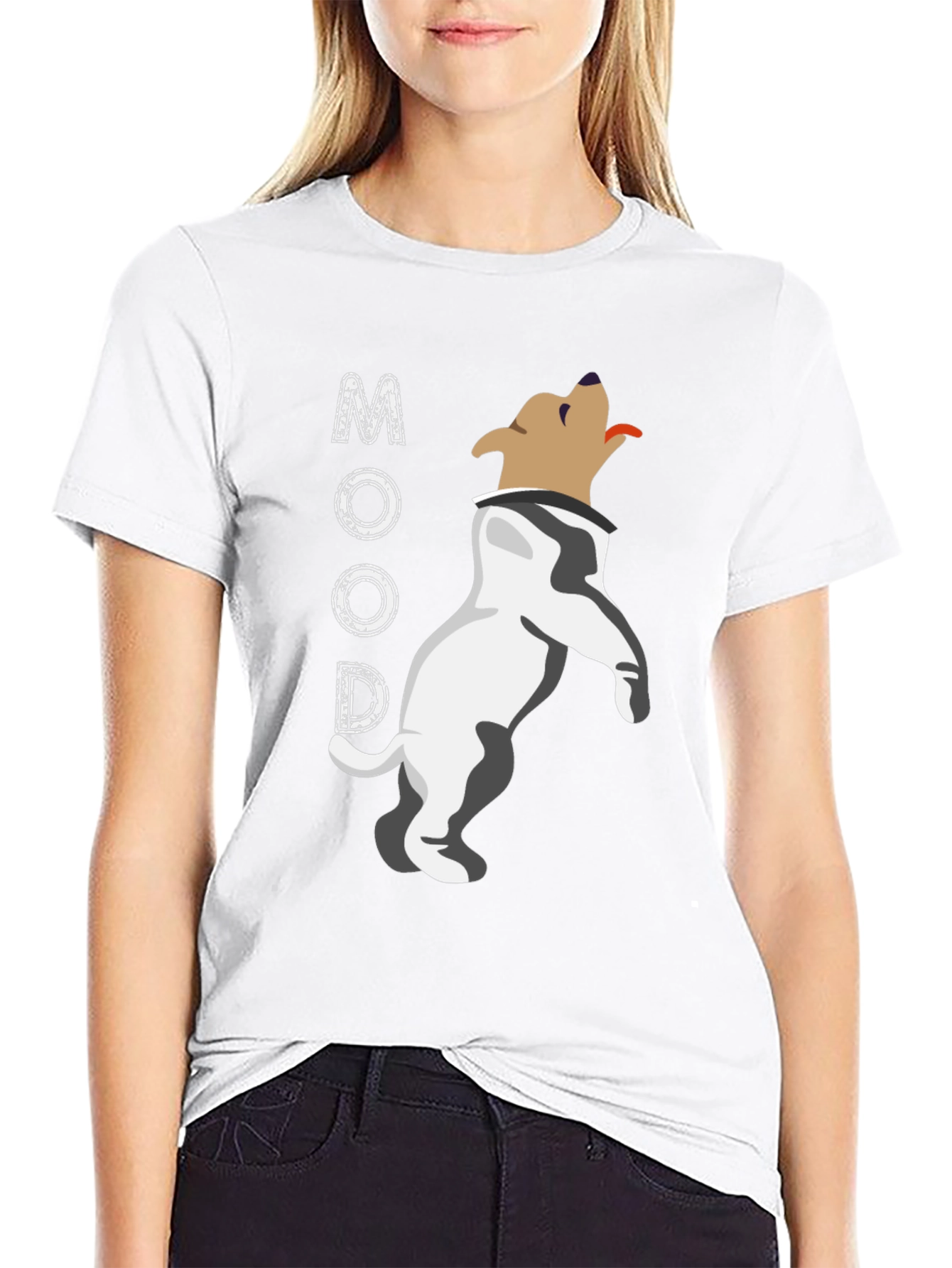 Mood Dog Graphic Tee - Comfortable Casual Wear