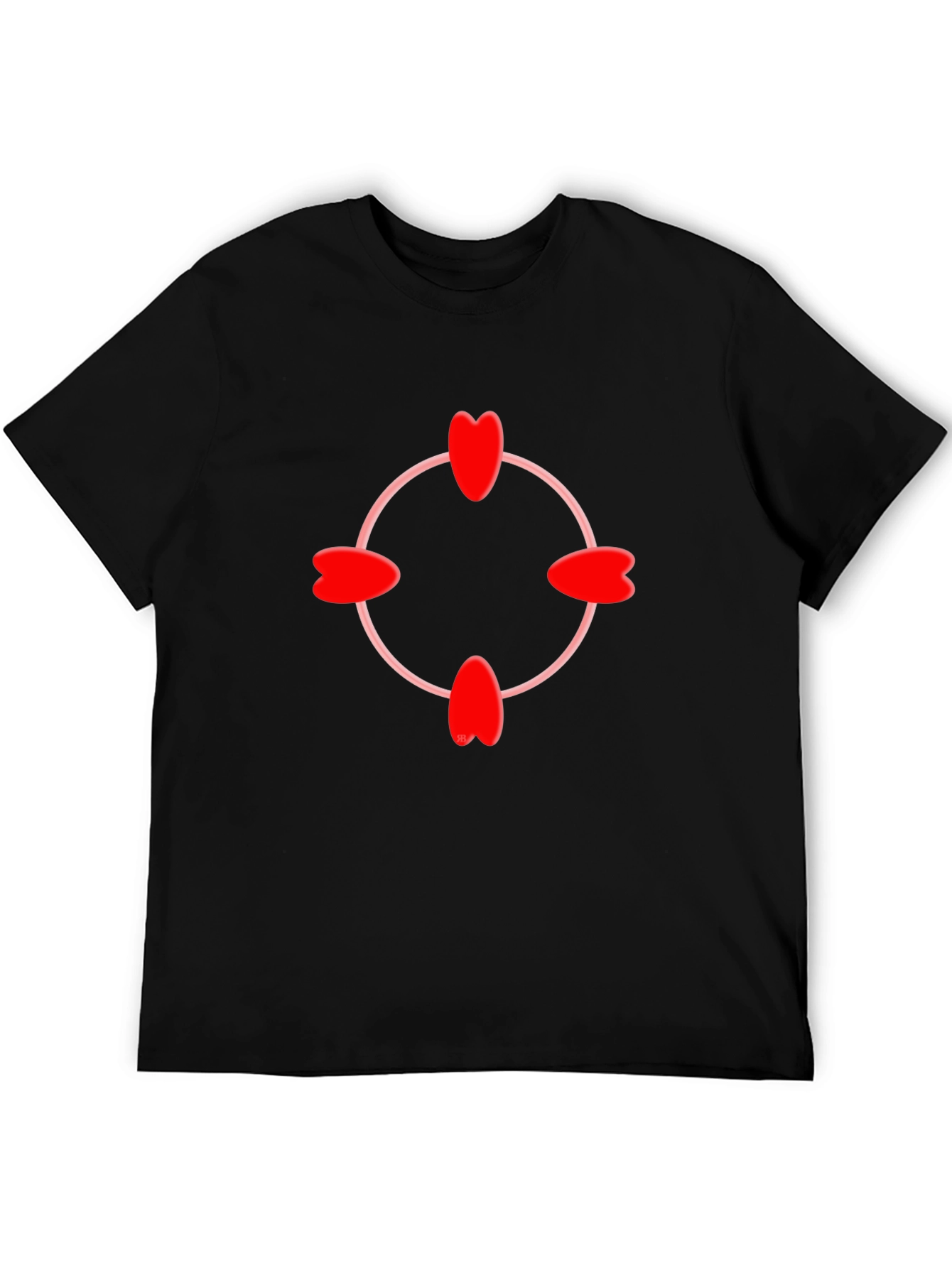 Heart Target T-Shirt - Stylish & Unique
