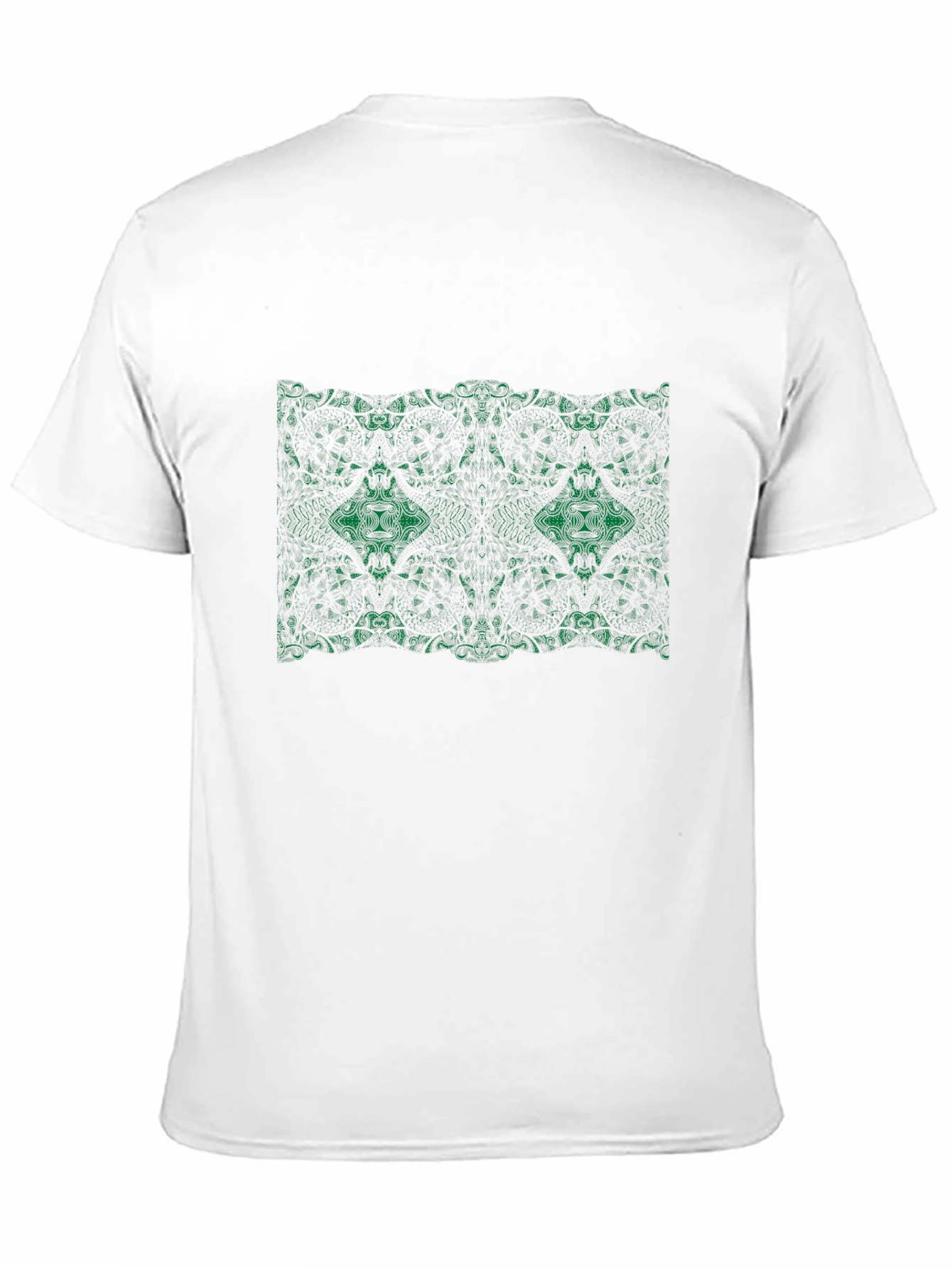Emerald Pattern Black Tee