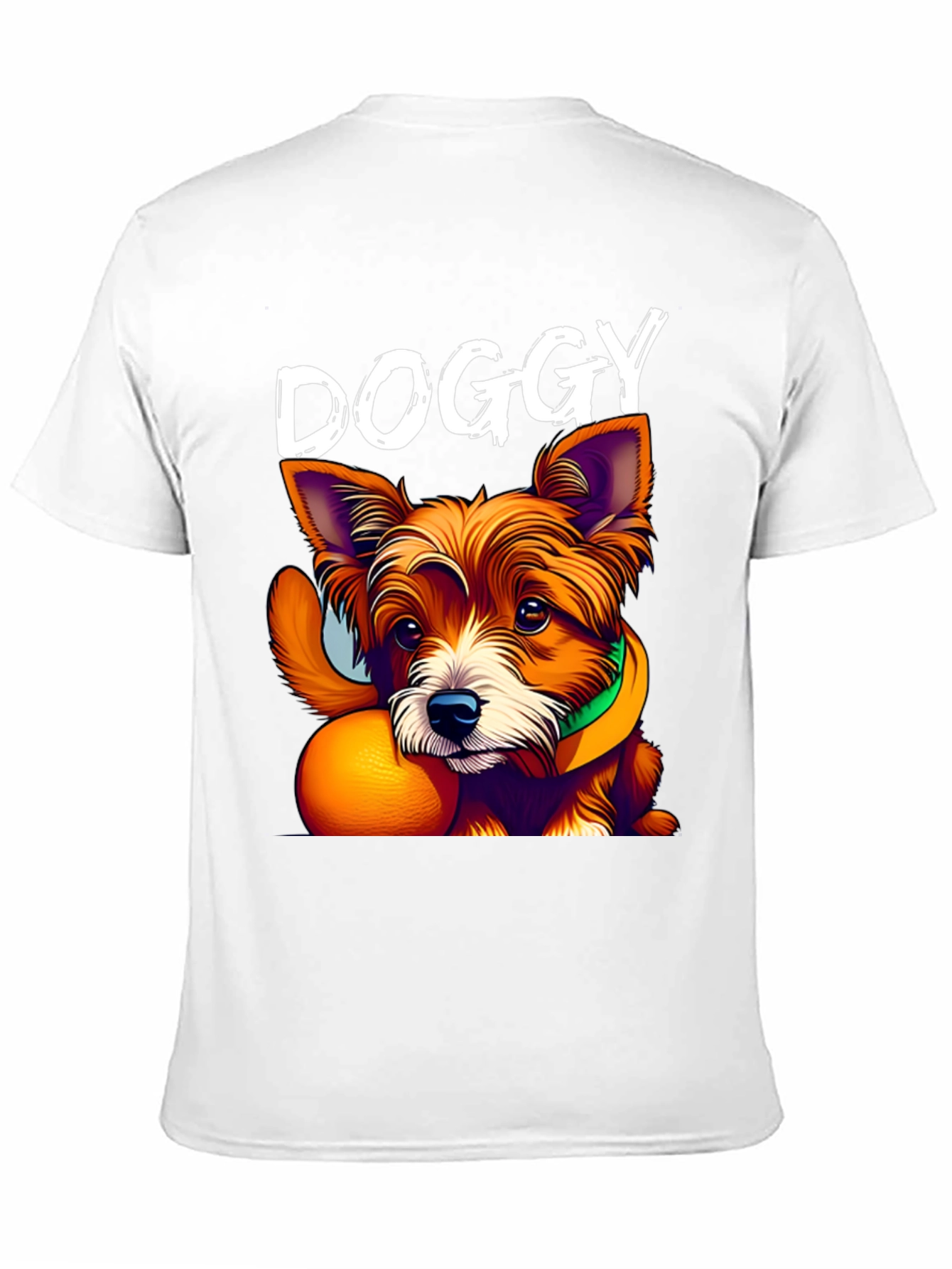 Doggy Graphic Tee - Cute Dog T-Shirt