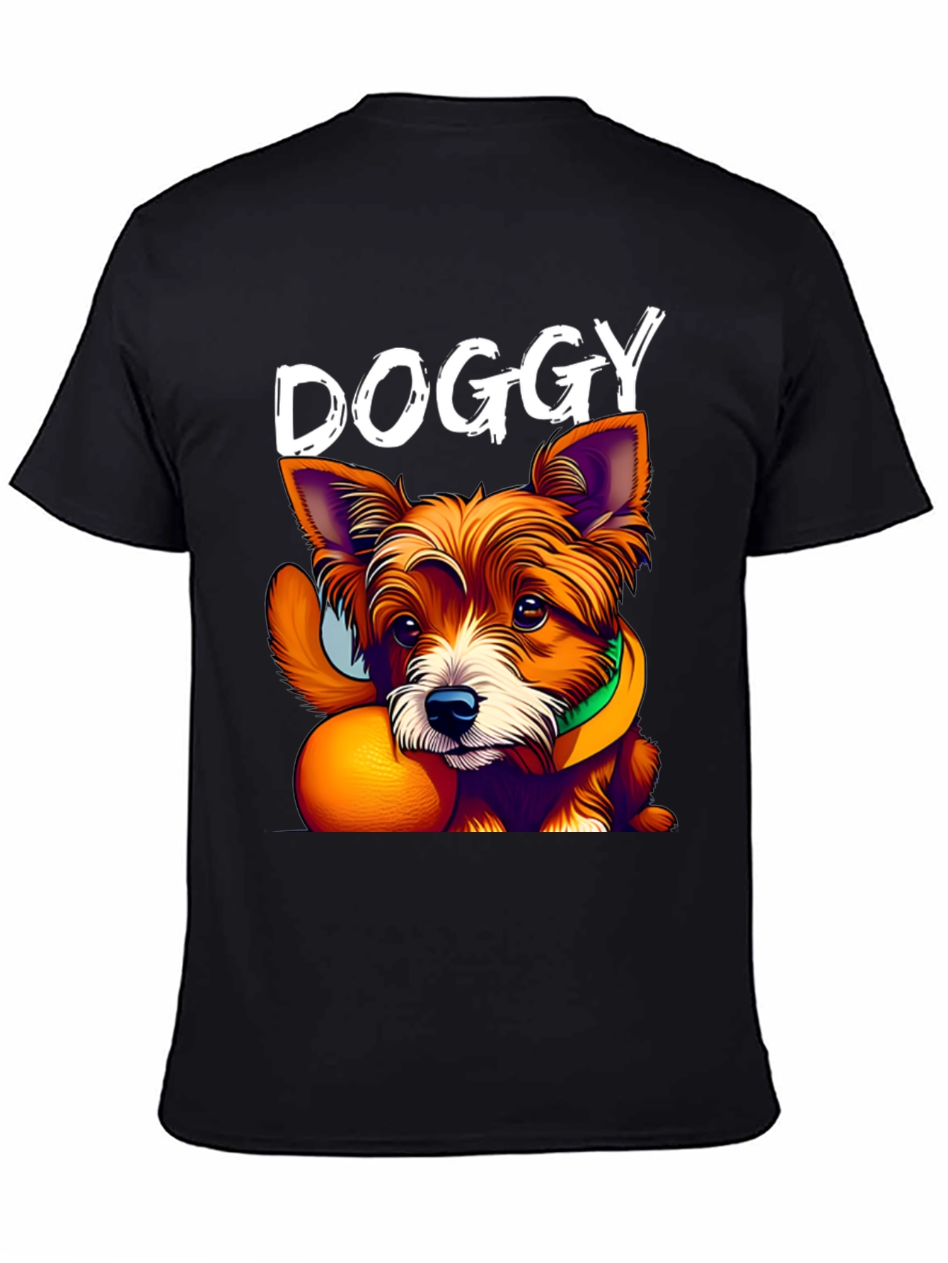 Doggy Graphic Tee - Cute Dog T-Shirt