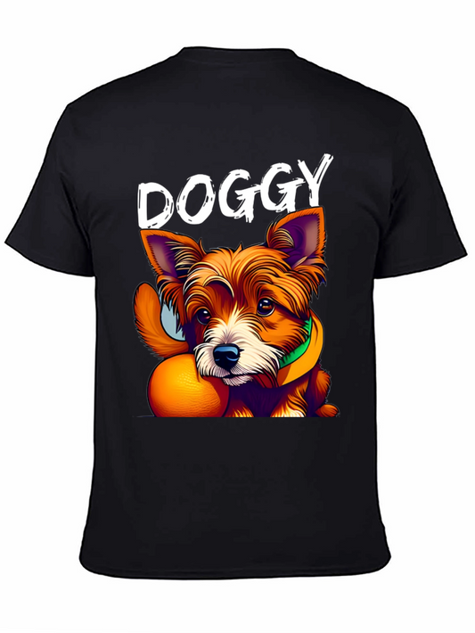 Doggy Graphic Tee - Cute Dog T-Shirt