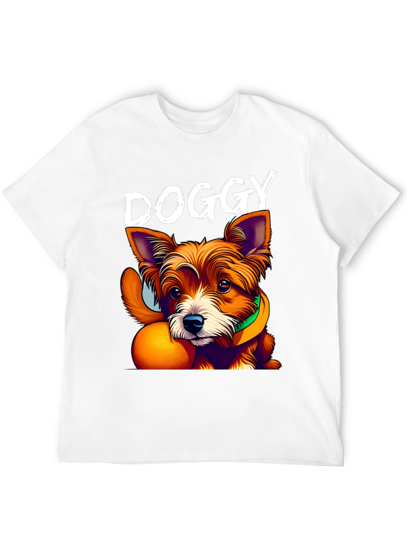 Doggy Graphic Tee - Cute Dog T-Shirt