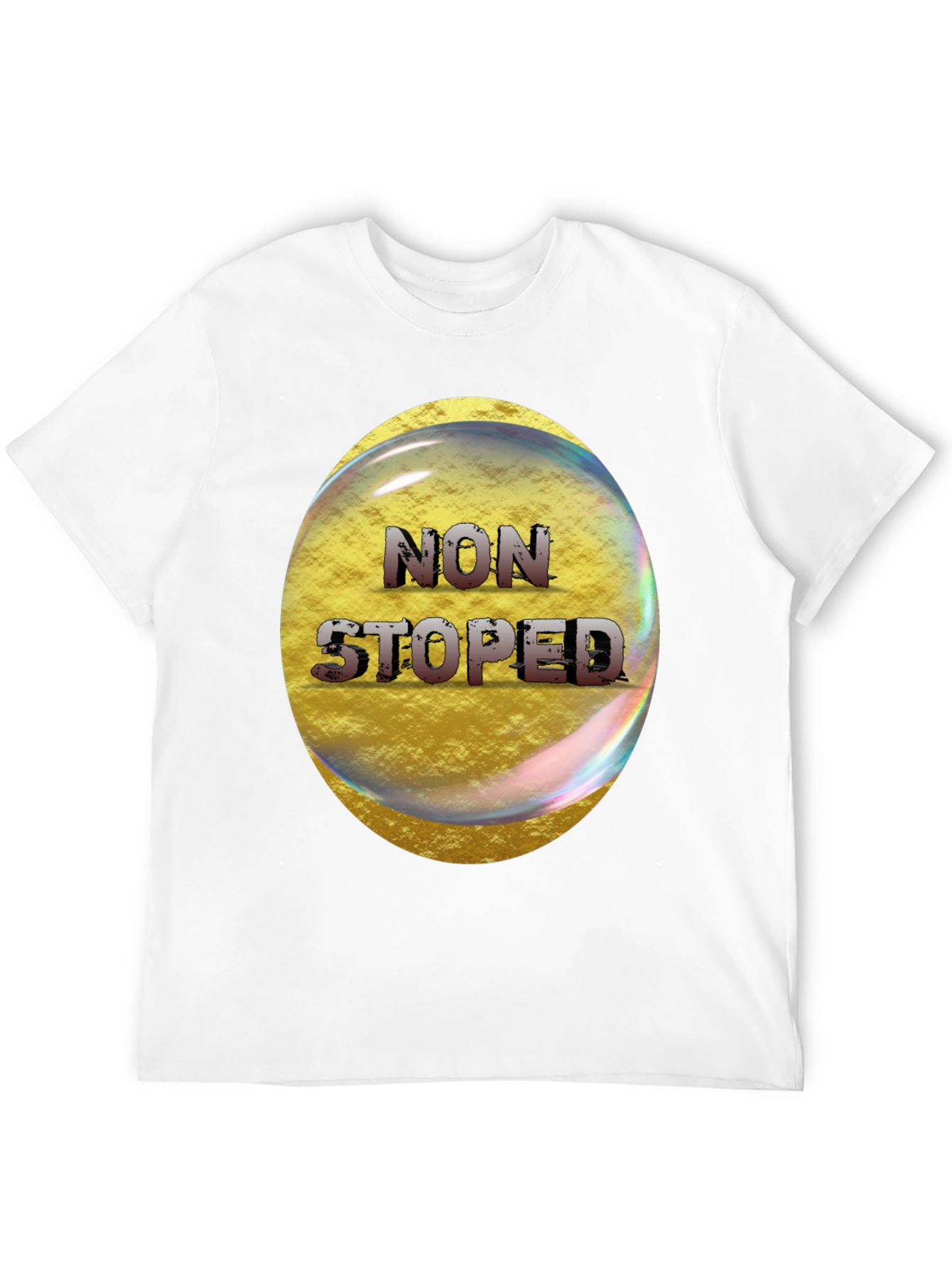 Non Stop Graphic T-Shirt - Mens Black Tee