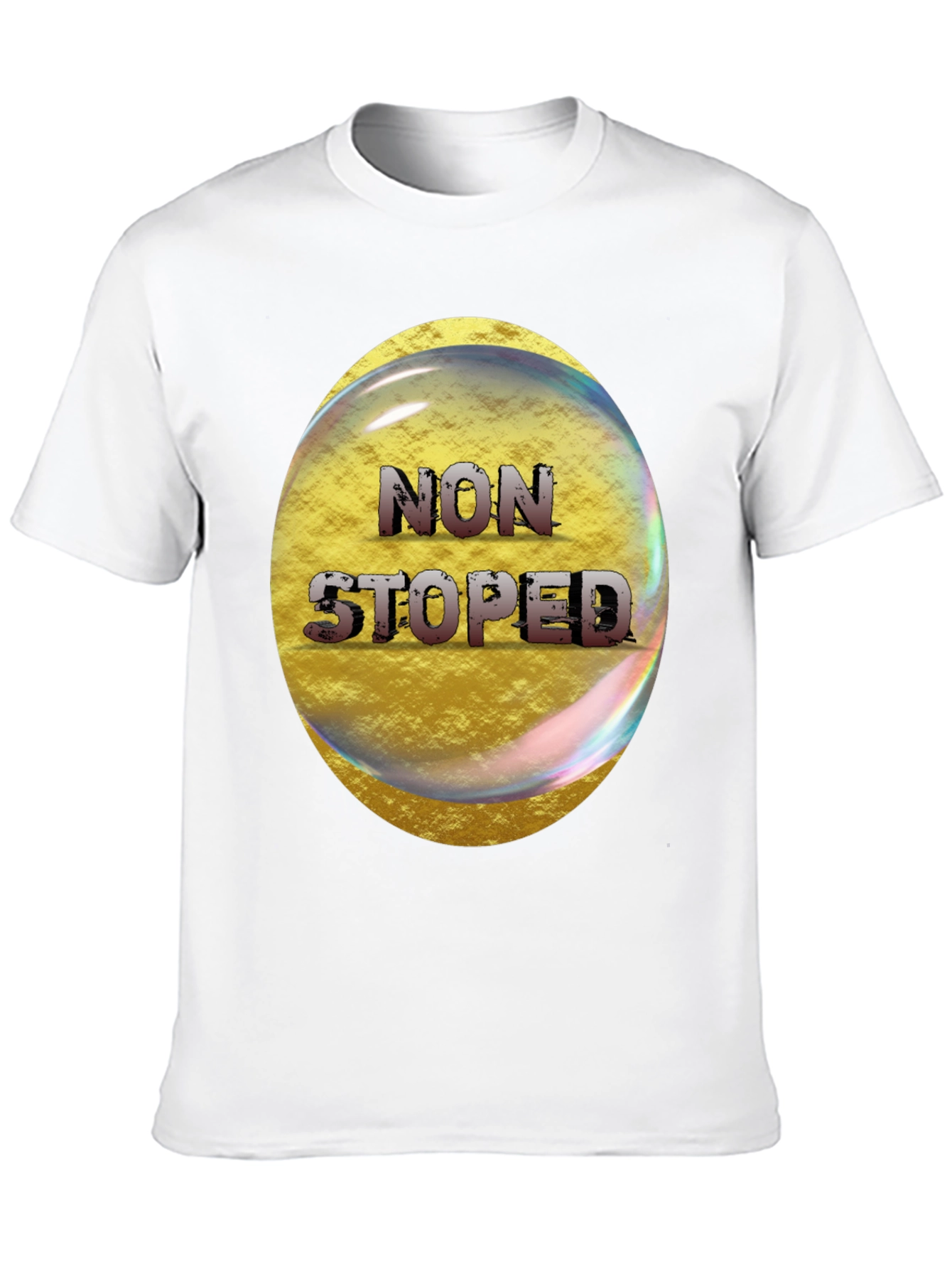 Non Stop Graphic T-Shirt - Mens Black Tee
