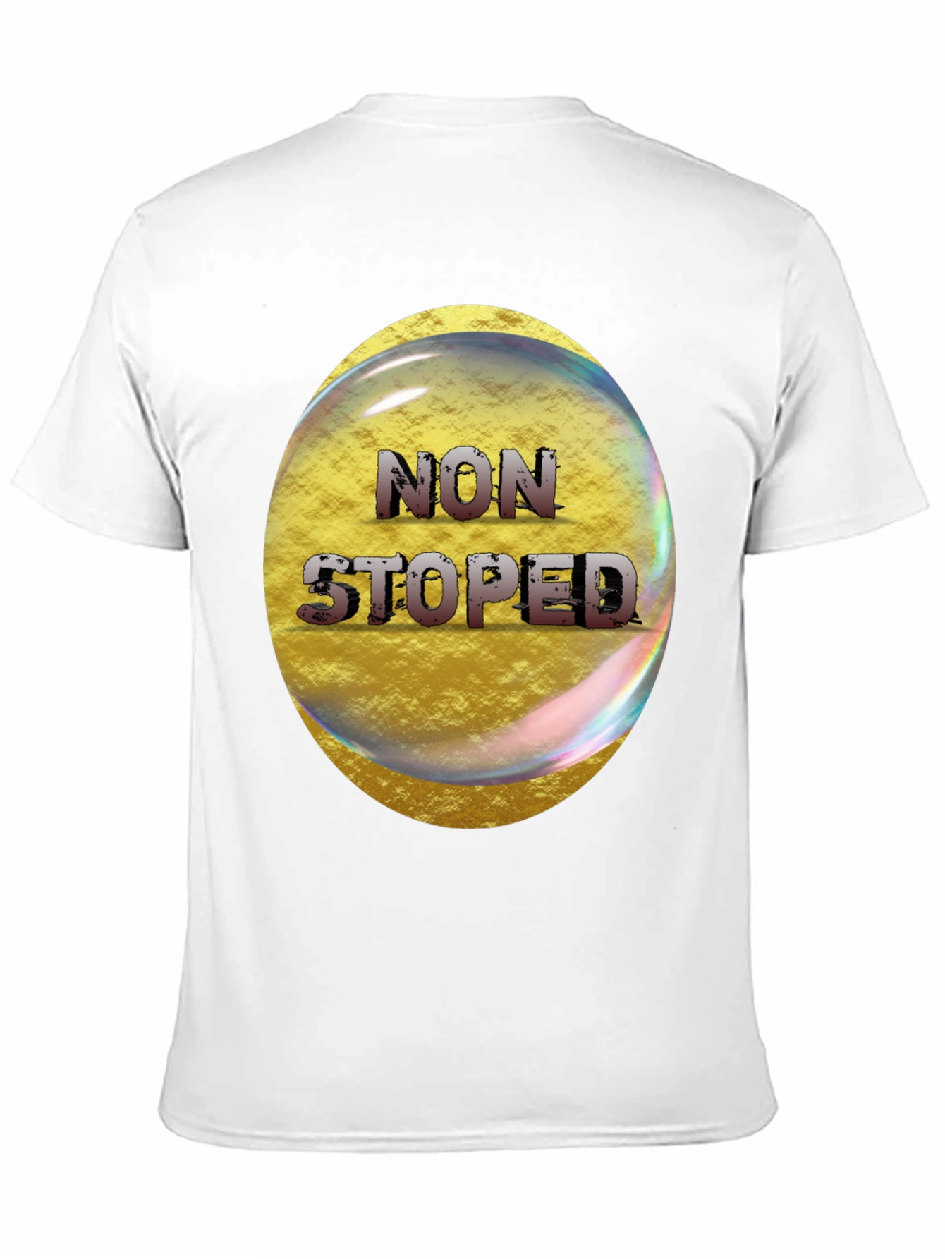 Non Stop Graphic T-Shirt - Mens Black Tee