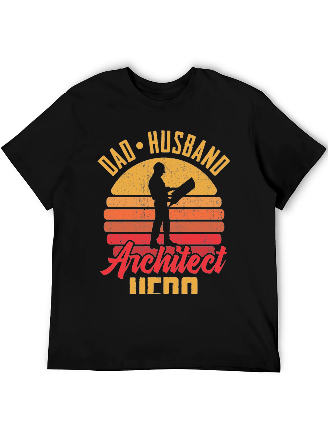 Dad Husband Architect Hero T-Shirt