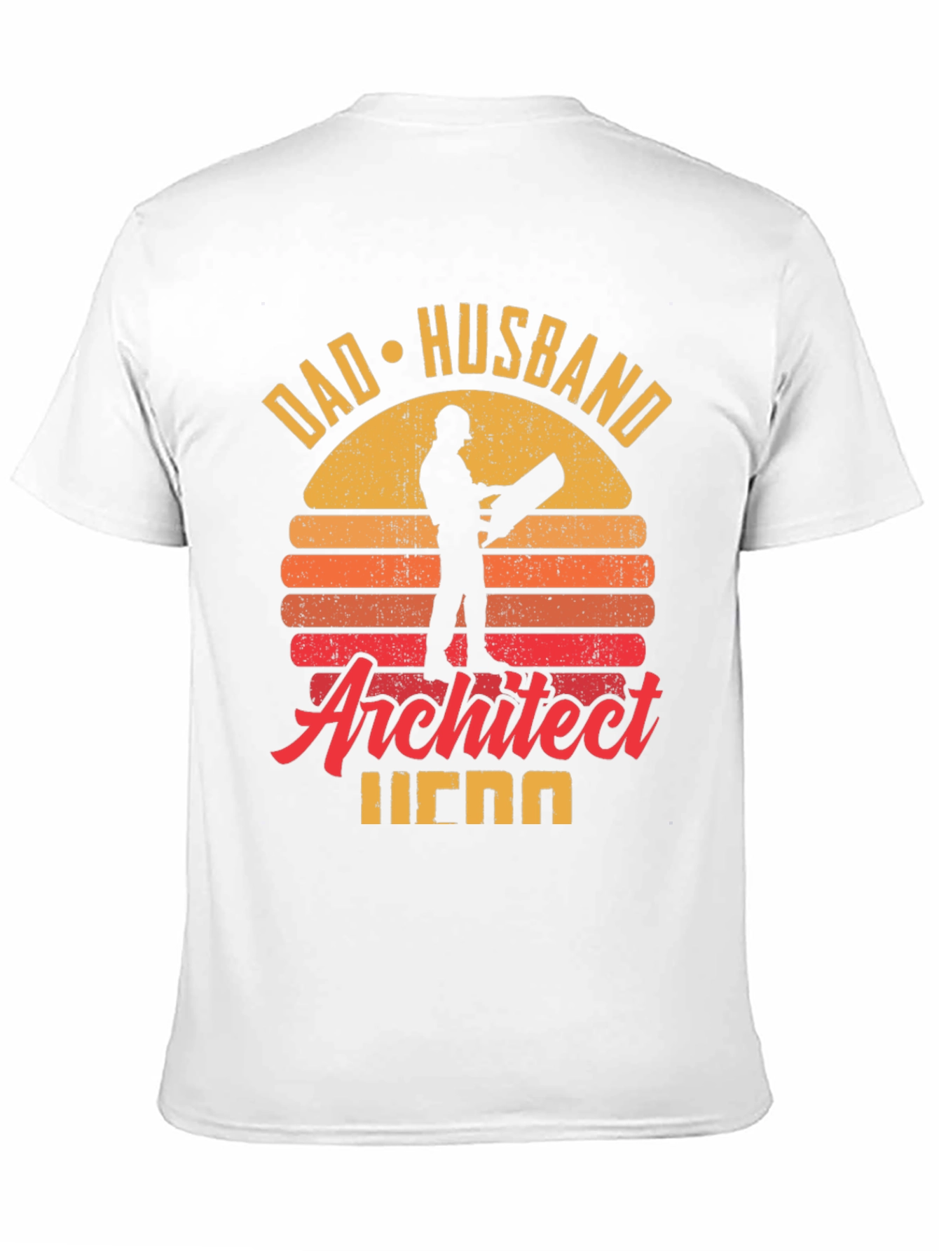 Dad Husband Architect Hero T-Shirt