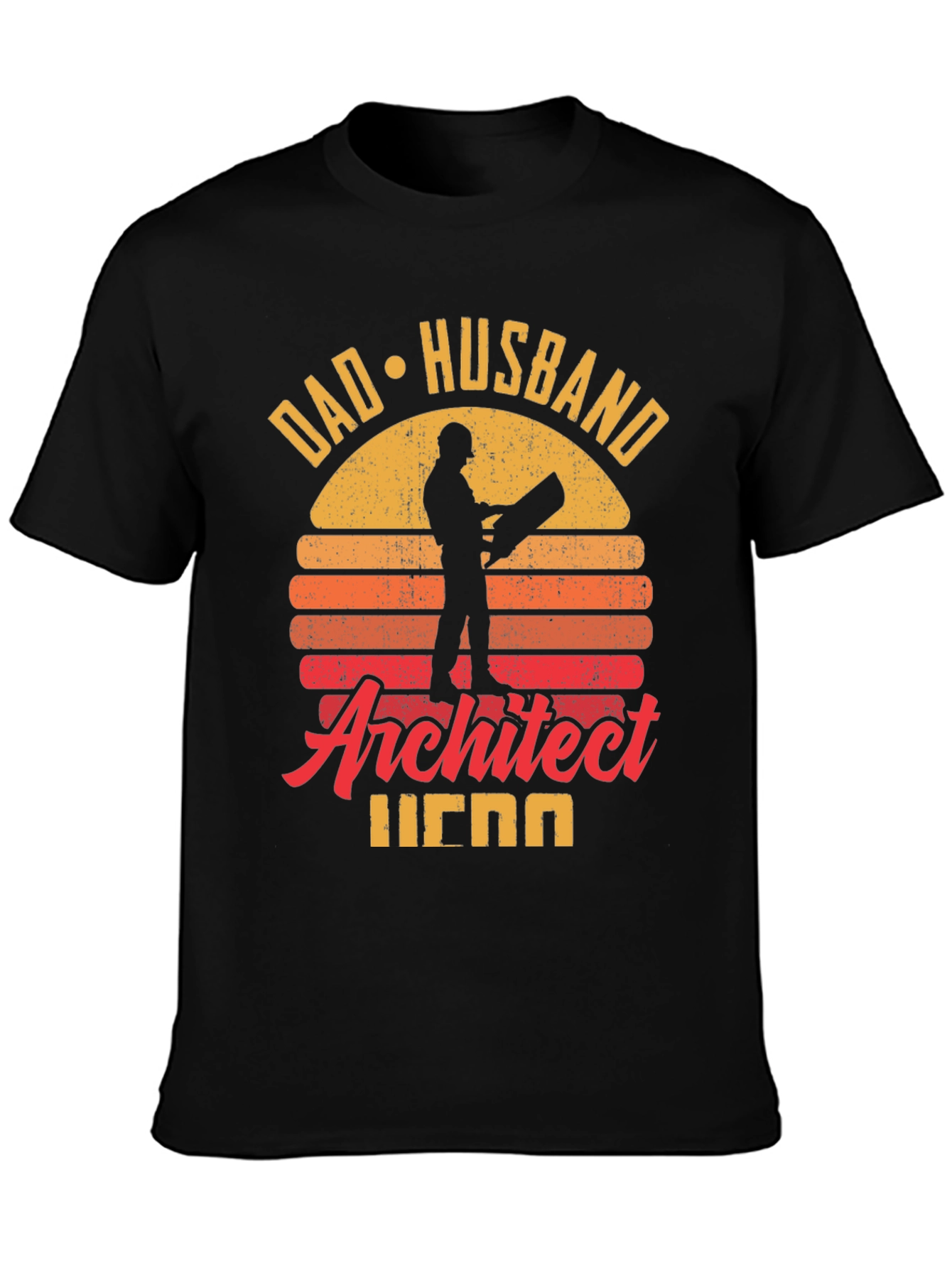 Dad Husband Architect Hero T-Shirt
