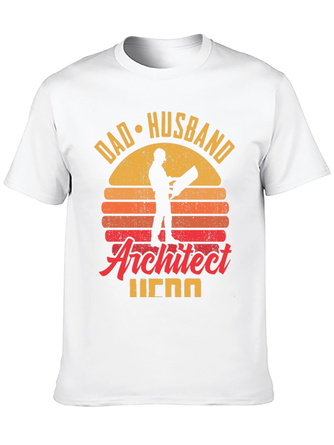 Dad Husband Architect Hero T-Shirt