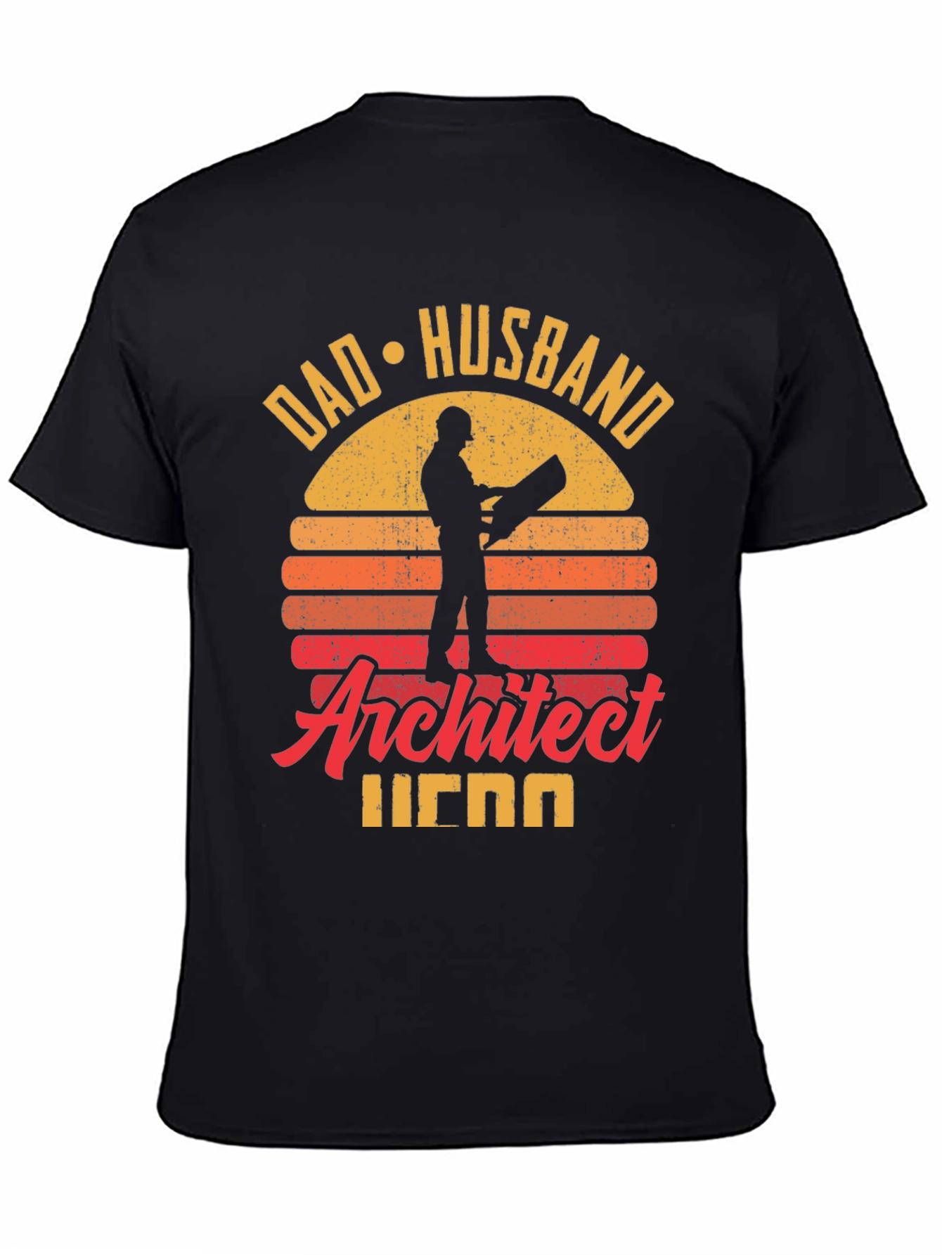 Dad Husband Architect Hero T-Shirt