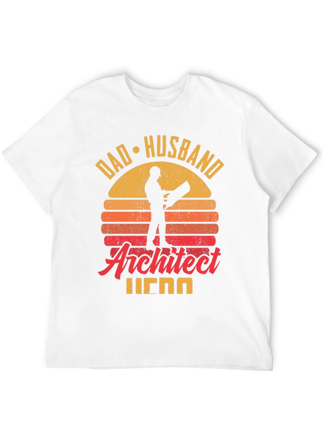 Dad Husband Architect Hero T-Shirt