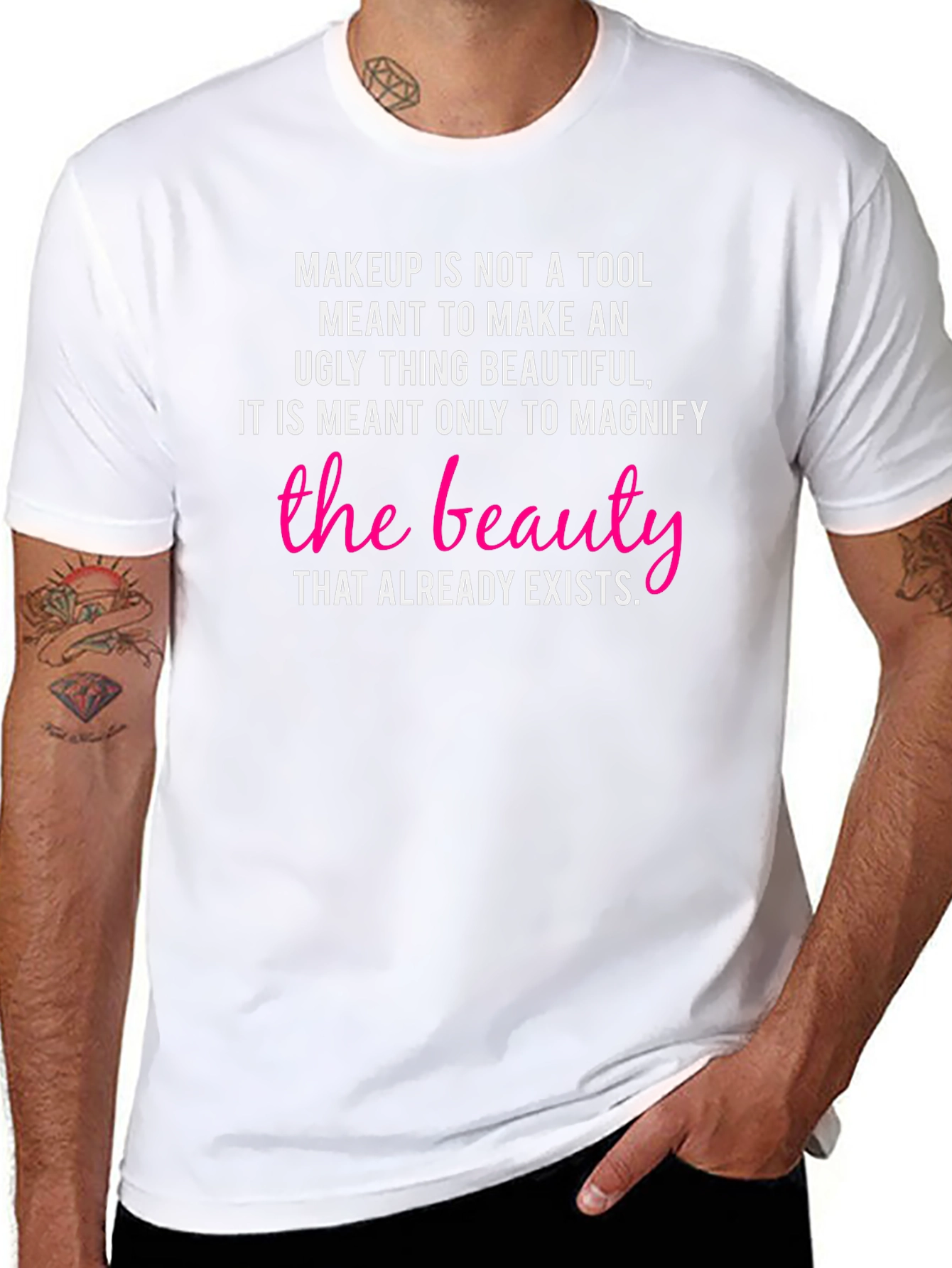 Beauty Definition T-Shirt: Makeup Is Not a Tool