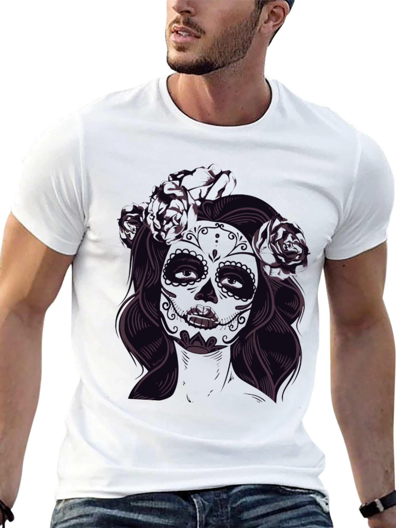 Day of the Dead Graphic T-Shirt