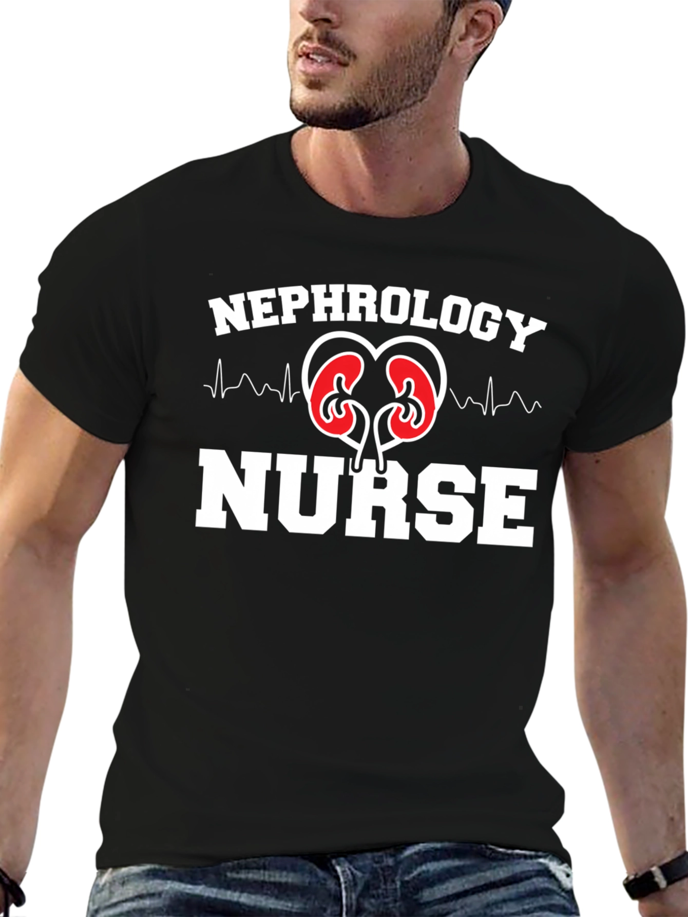 Nephrology Nurse Graphic T-Shirt