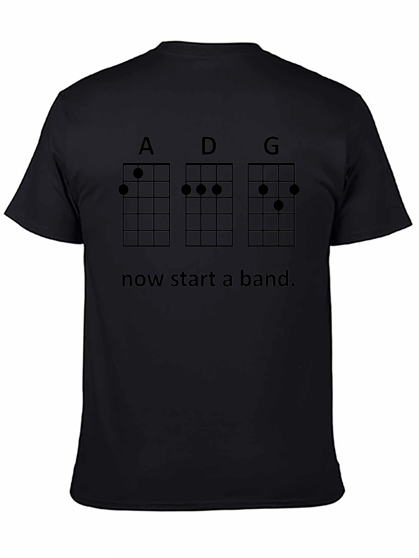 Ukulele Chord T-Shirt - Start a Band!