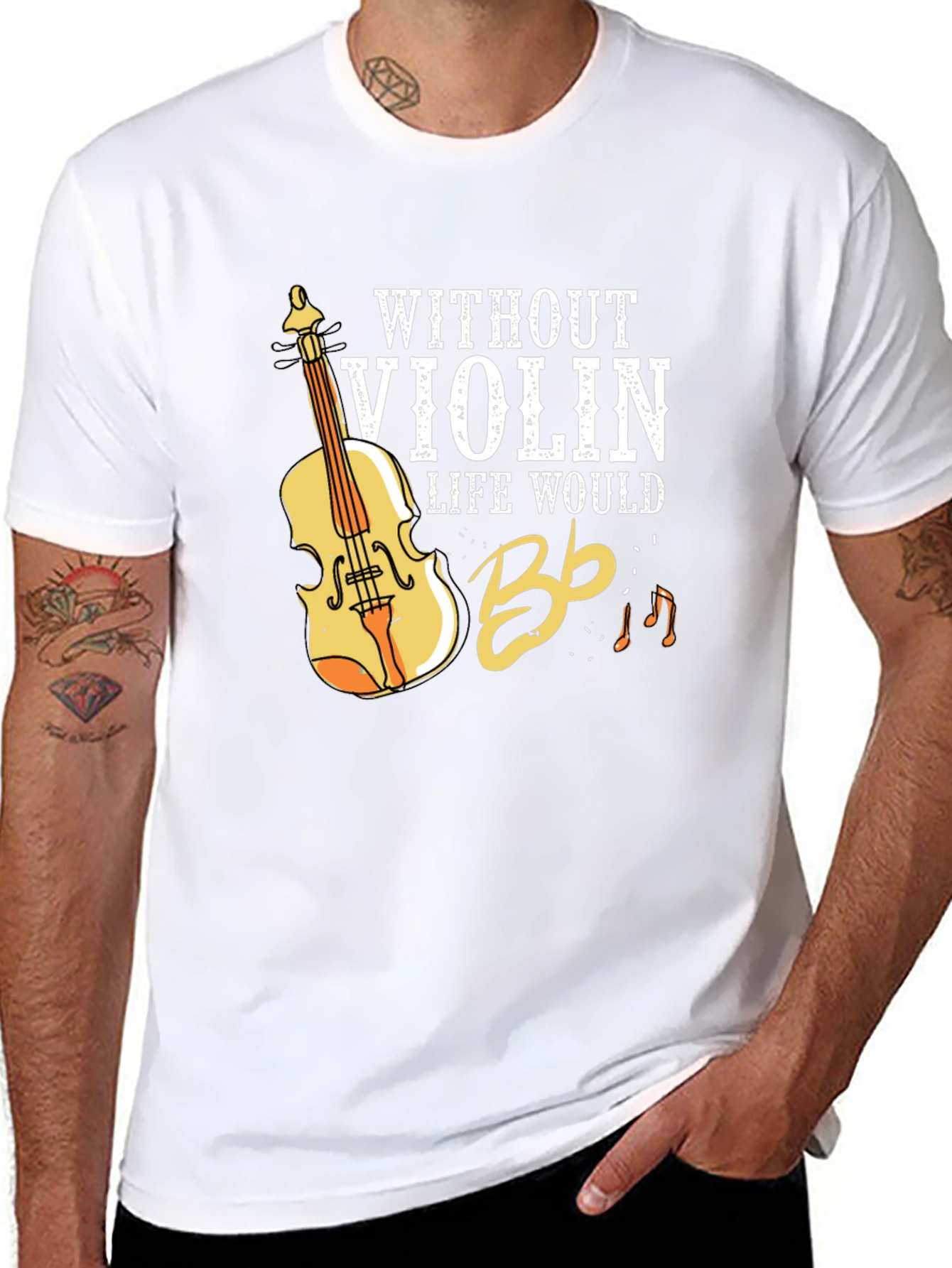 Without Violin Life Would Bb T-Shirt
