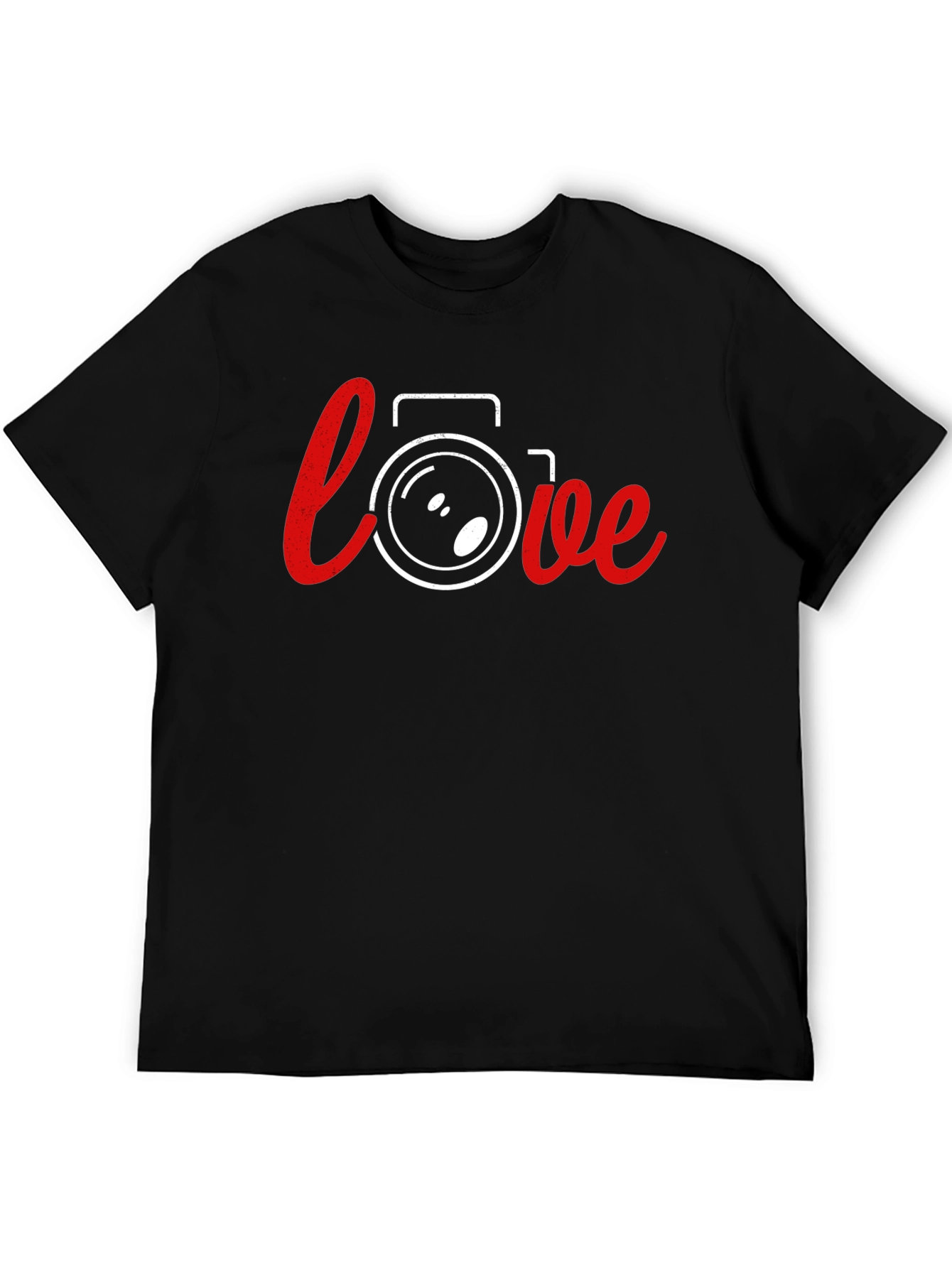 Love Photography T-Shirt - Camera Heart Tee
