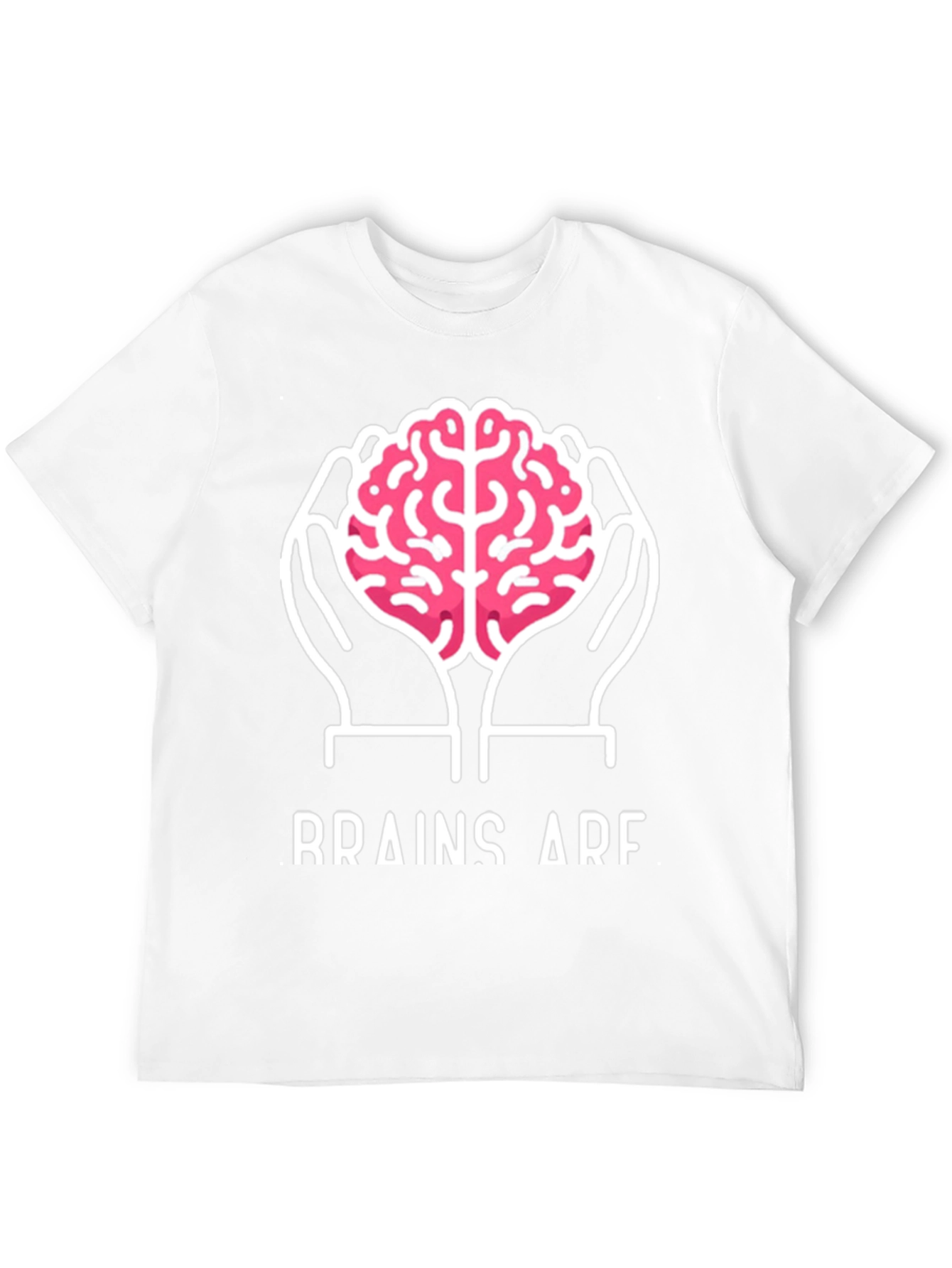 Brainy Tee: Hold Brains! Cool Graphic T-Shirt