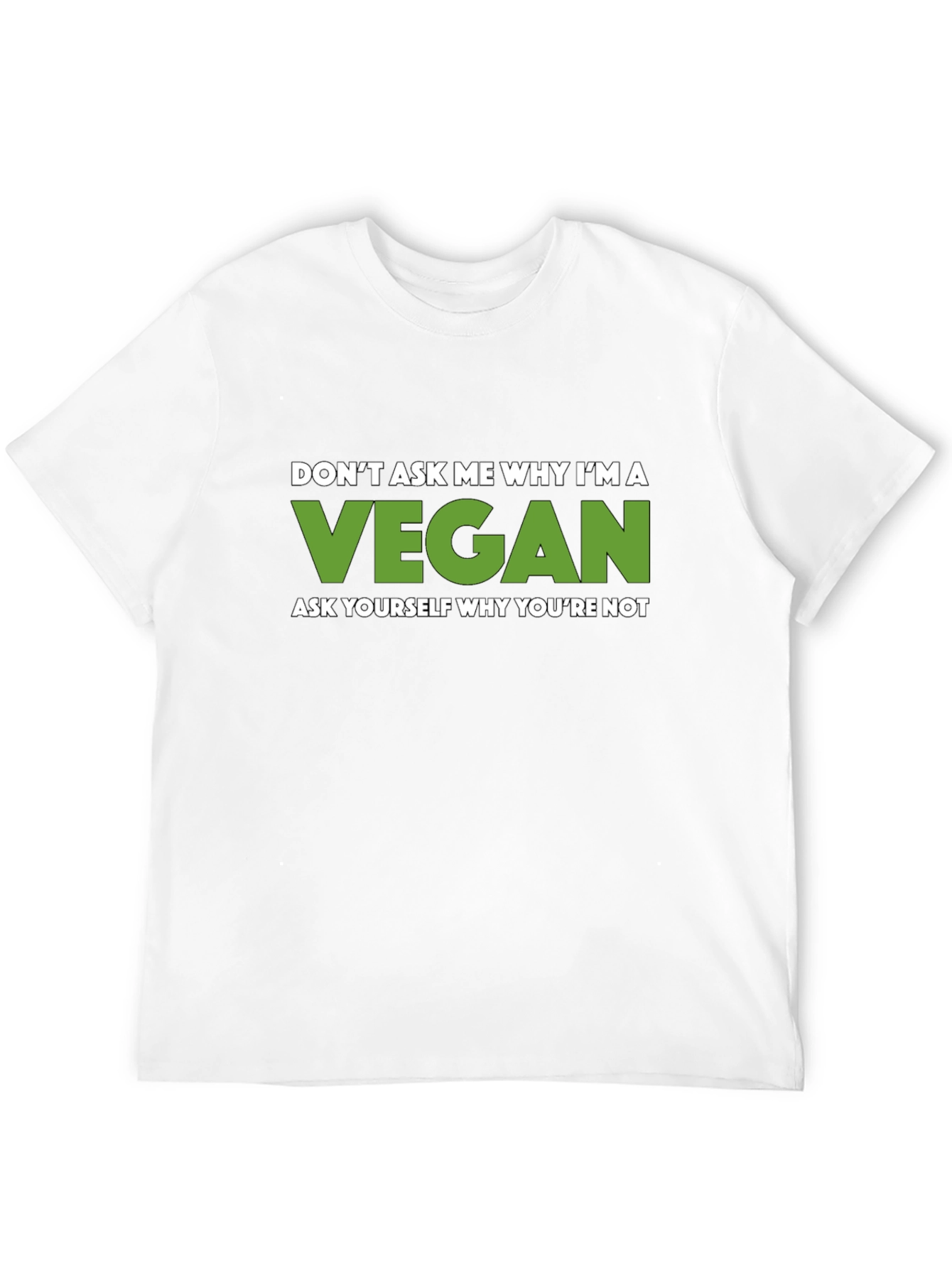 Vegan Graphic Tee - Black Veganism T-Shirt