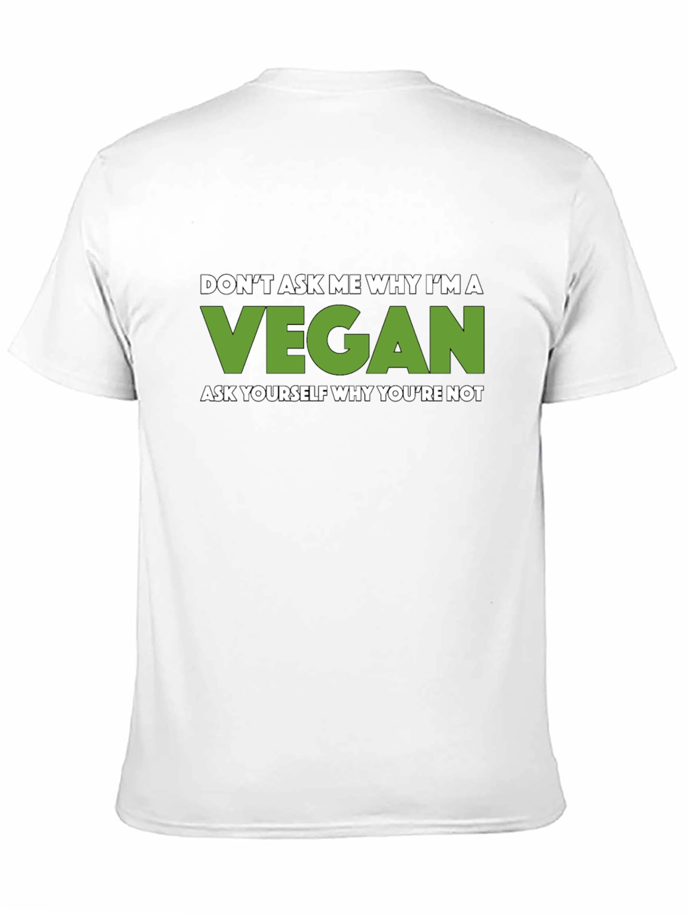 Vegan Graphic Tee - Black Veganism T-Shirt
