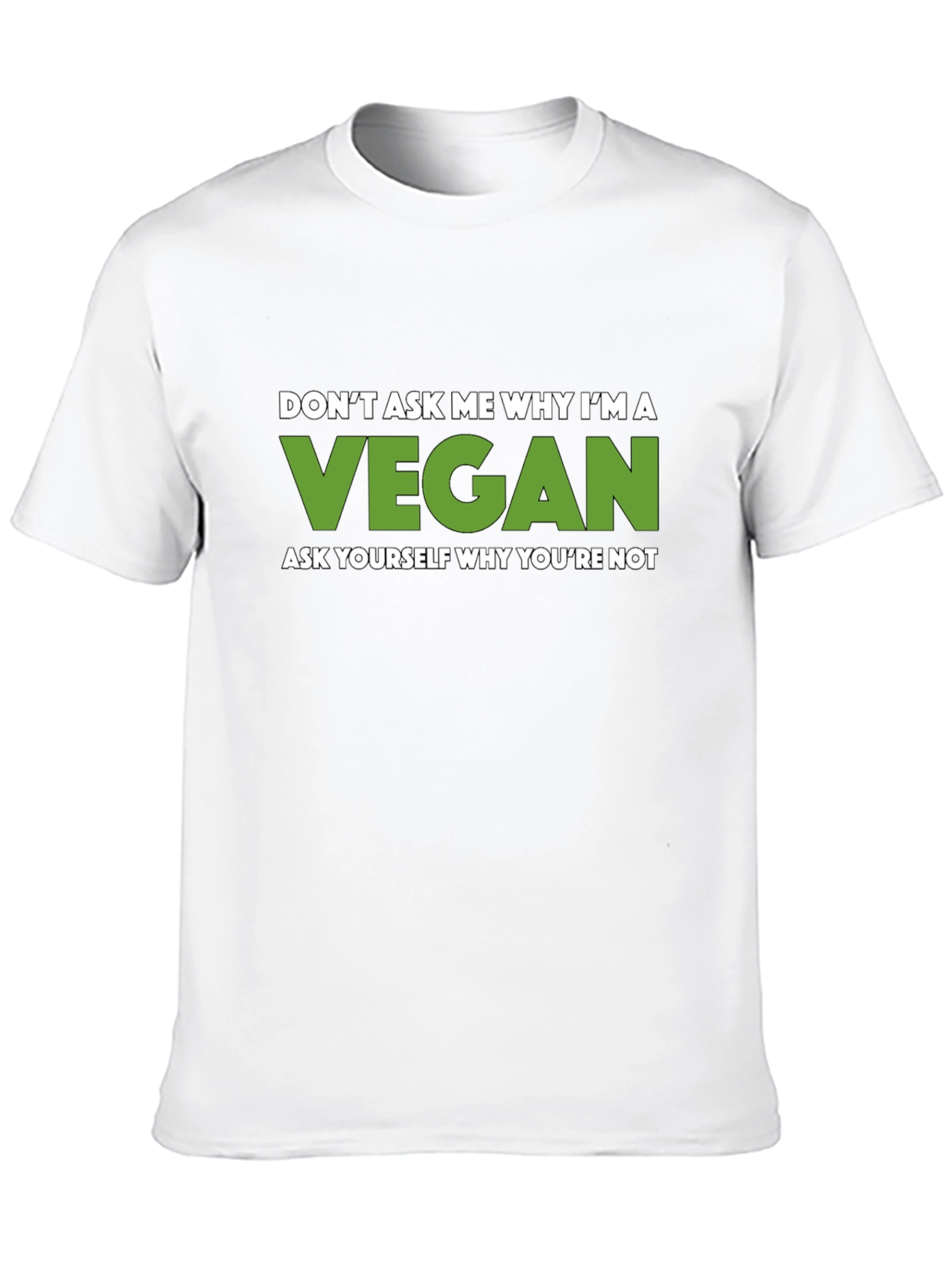 Vegan Graphic Tee - Black Veganism T-Shirt