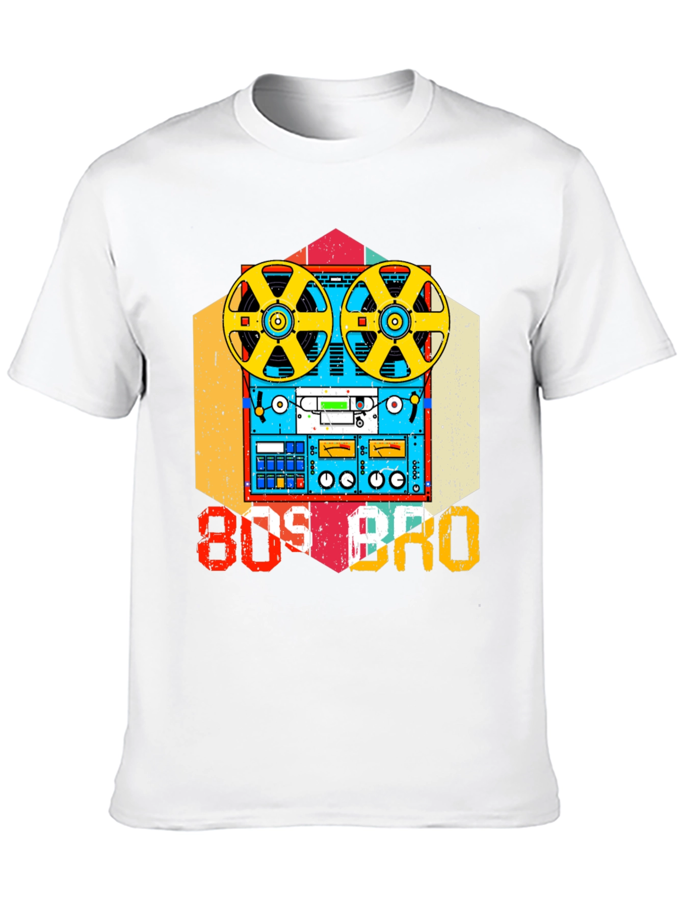 80s Bro Cassette Tape Graphic Tee