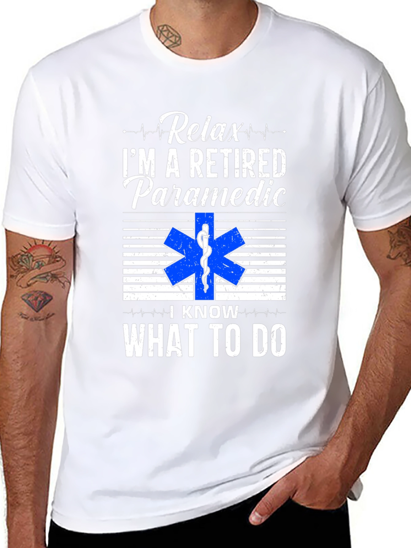 Relax Im a Retired Paramedic T-Shirt