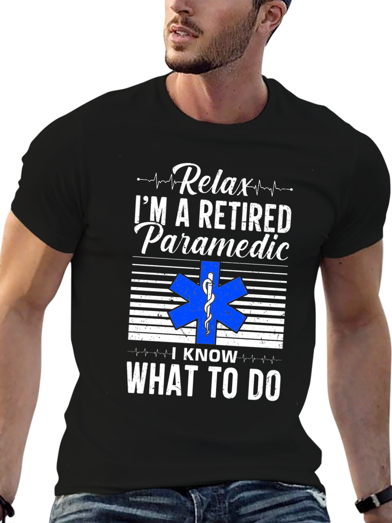 Relax Im a Retired Paramedic T-Shirt