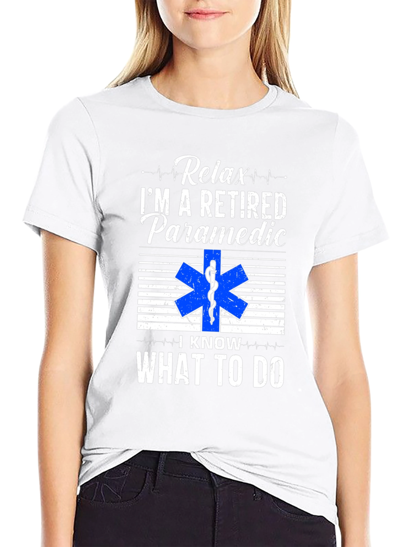 Relax Im a Retired Paramedic T-Shirt