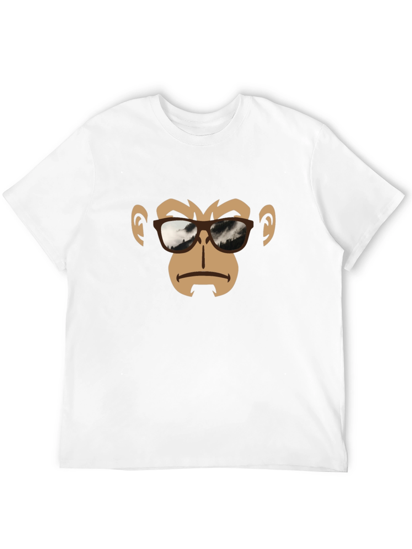 Cool Ape Graphic Tee - Black