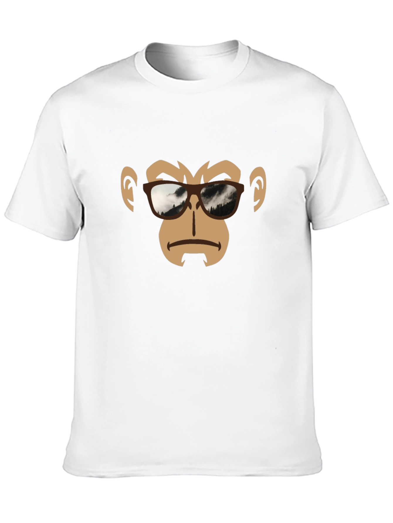 Cool Ape Graphic Tee - Black