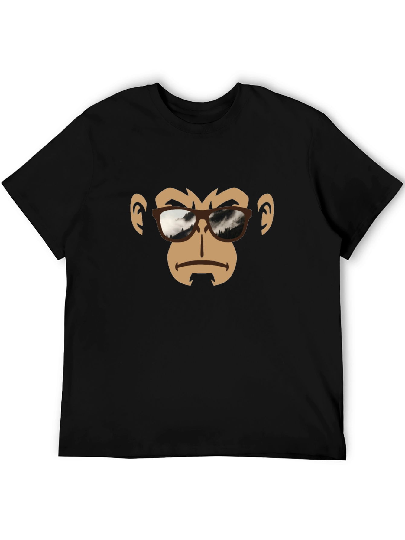 Cool Ape Graphic Tee - Black