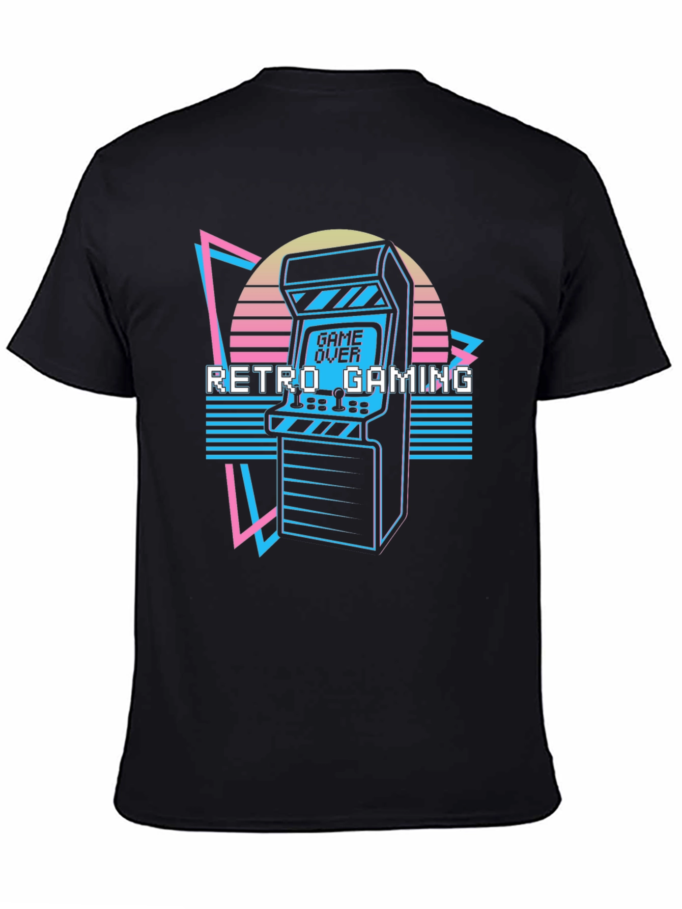 Retro Gaming Arcade T-Shirt - 80s Style Graphic Tee