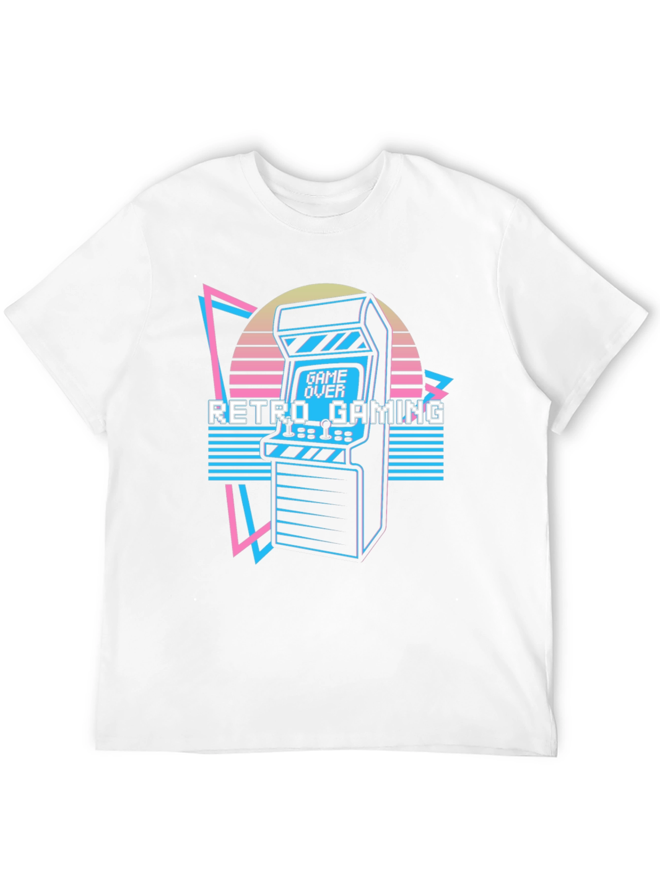 Retro Gaming Arcade T-Shirt - 80s Style Graphic Tee