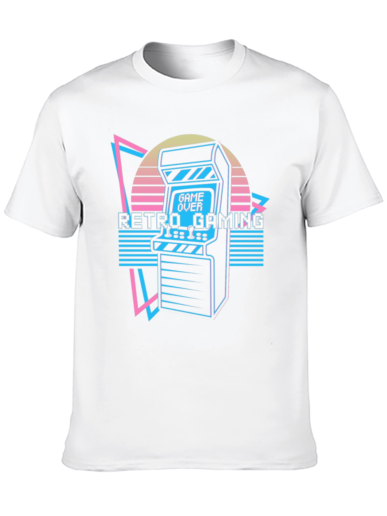 Retro Gaming Arcade T-Shirt - 80s Style Graphic Tee
