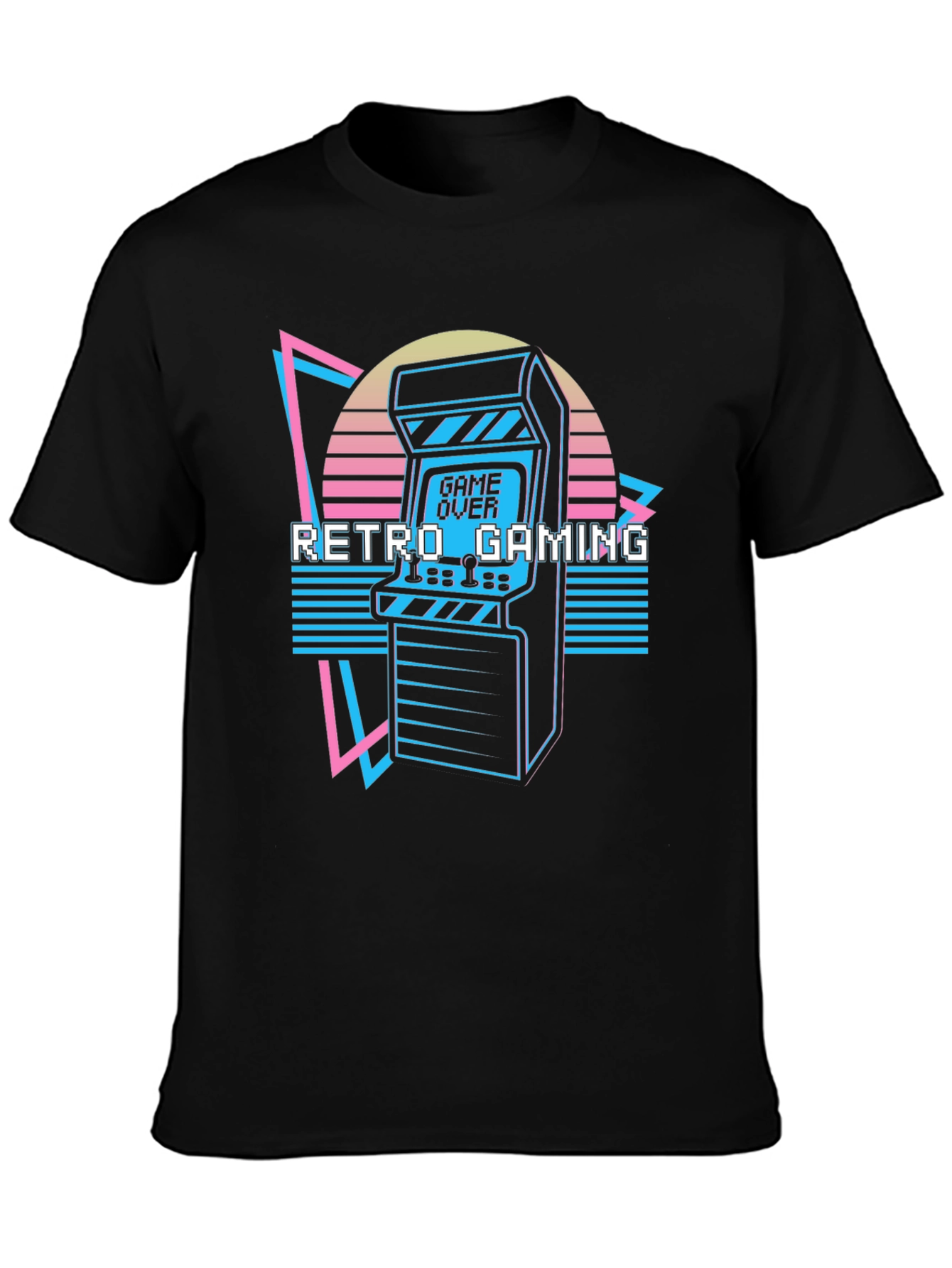 Retro Gaming Arcade T-Shirt - 80s Style Graphic Tee