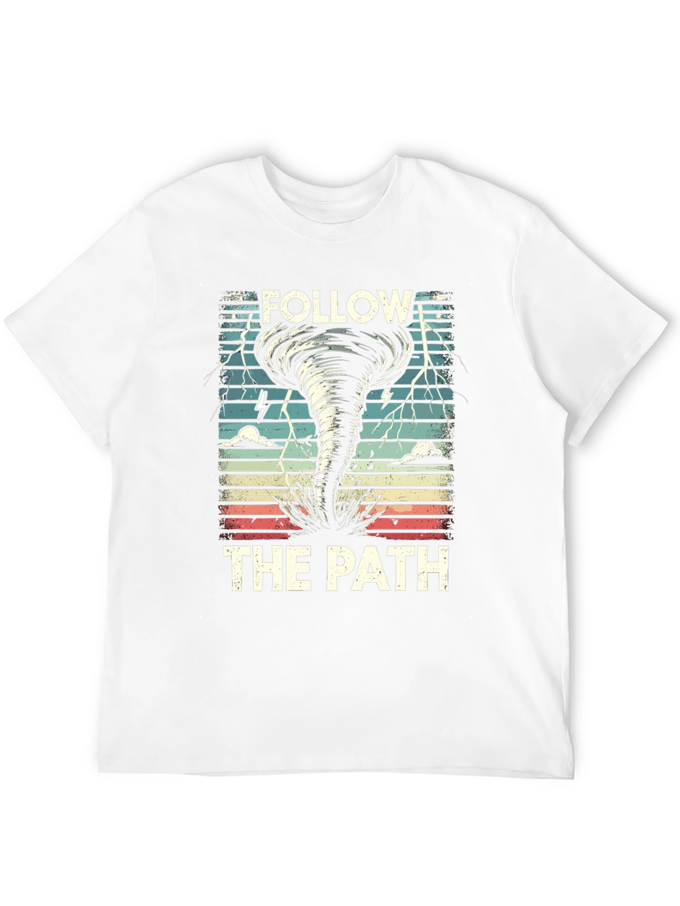 Follow the Path Tornado Graphic T-Shirt