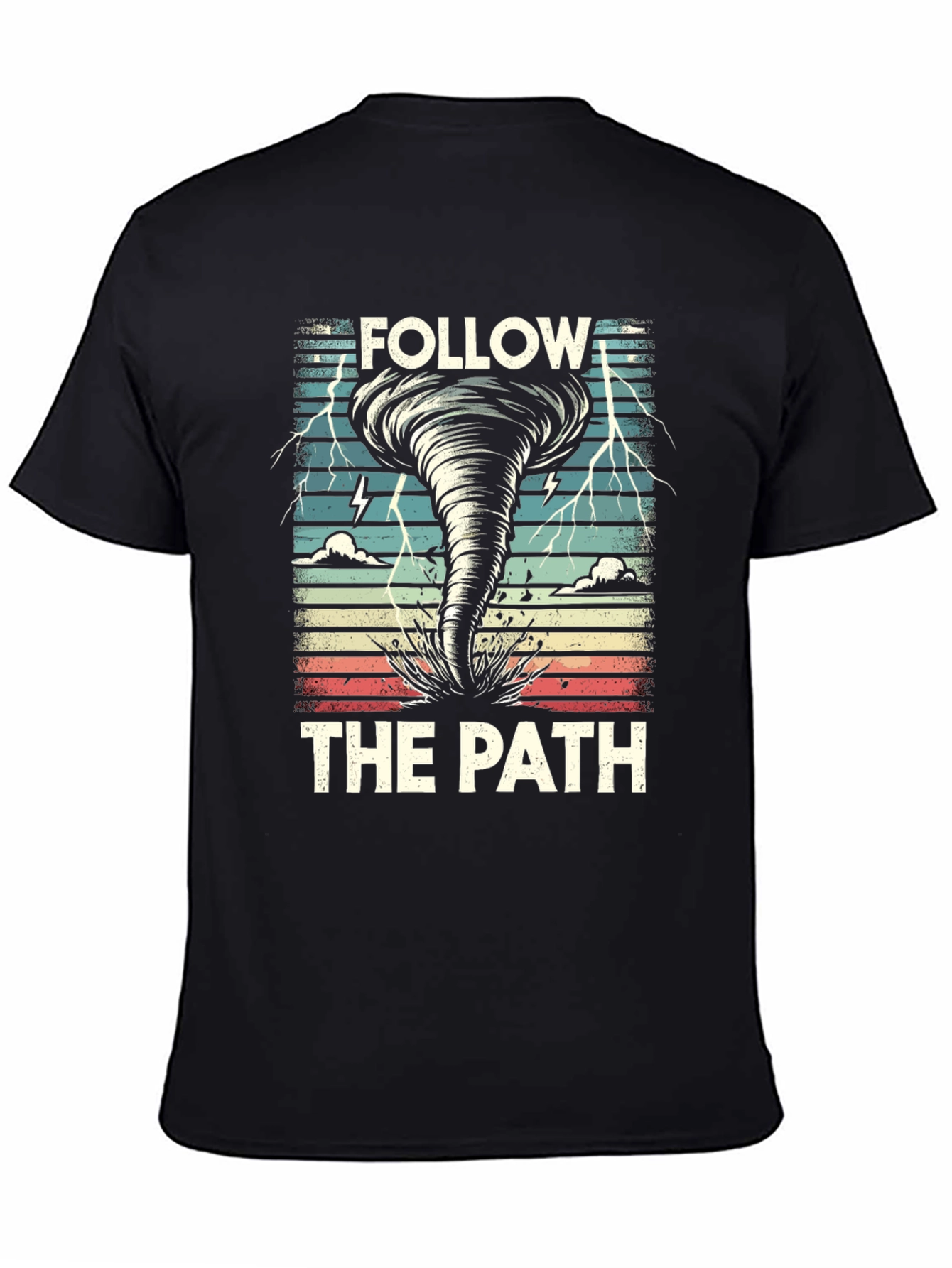 Follow the Path Tornado Graphic T-Shirt