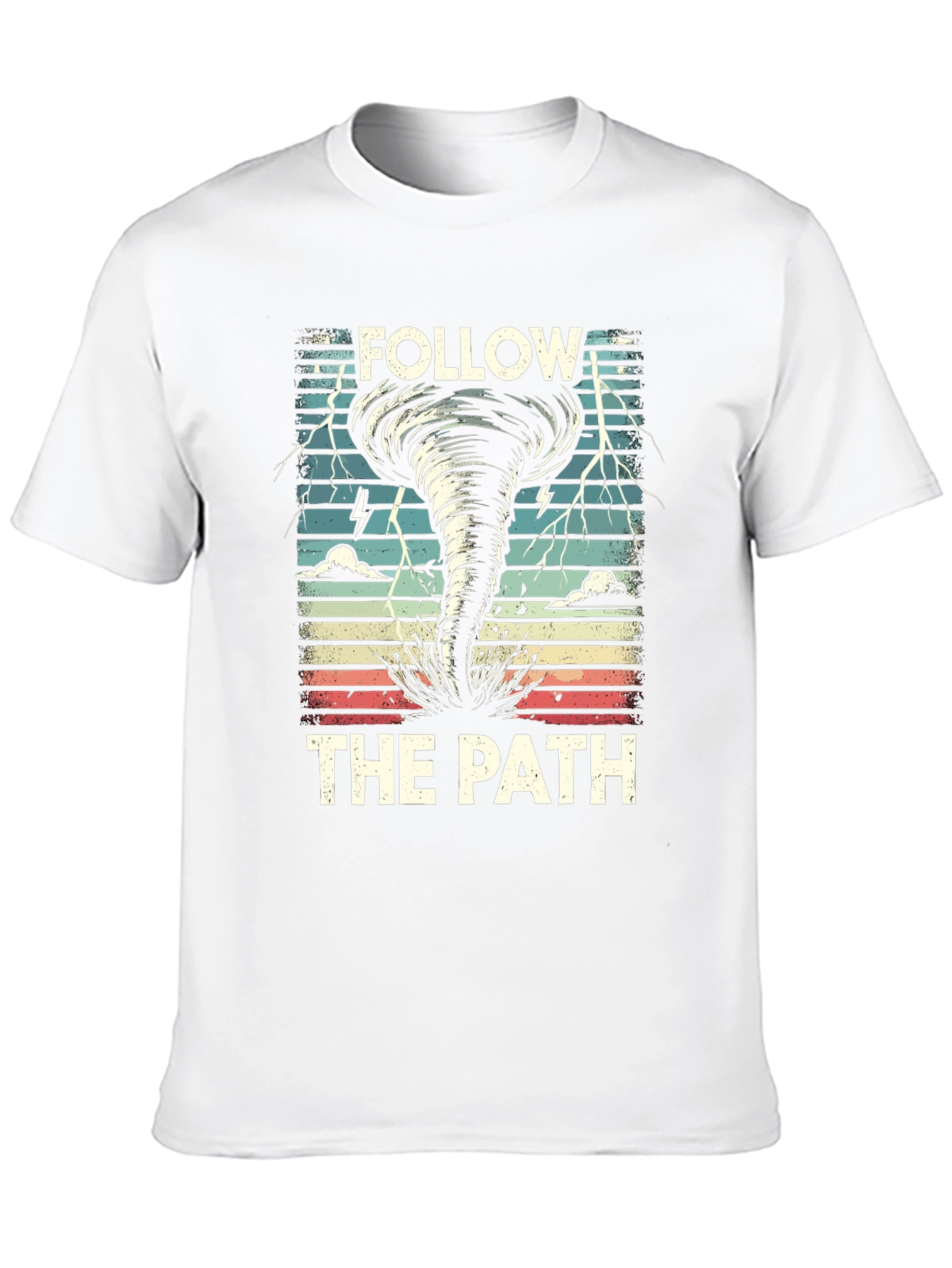 Follow the Path Tornado Graphic T-Shirt