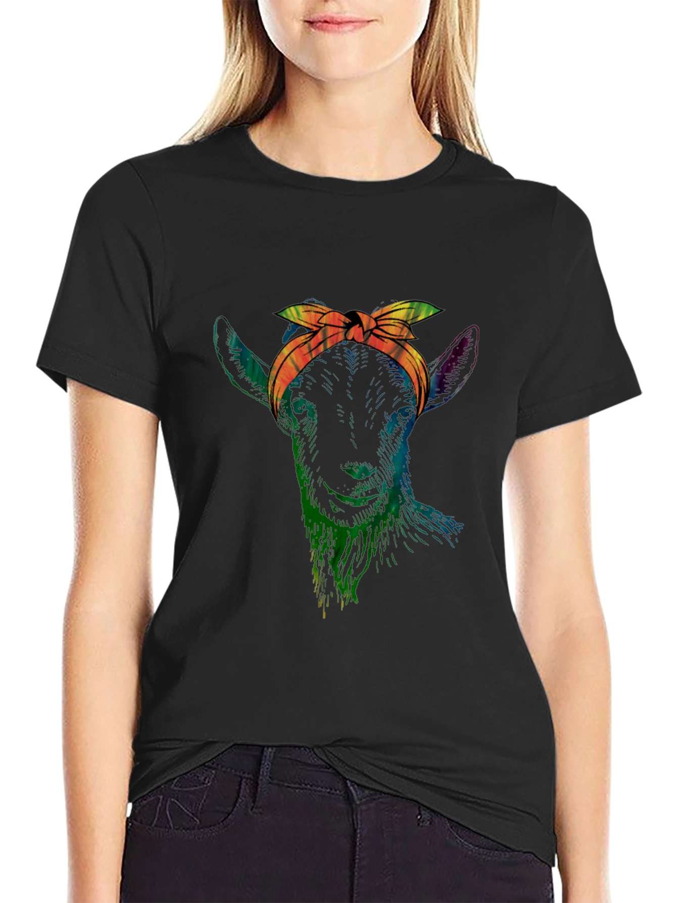 Cool Goat Graphic T-Shirt