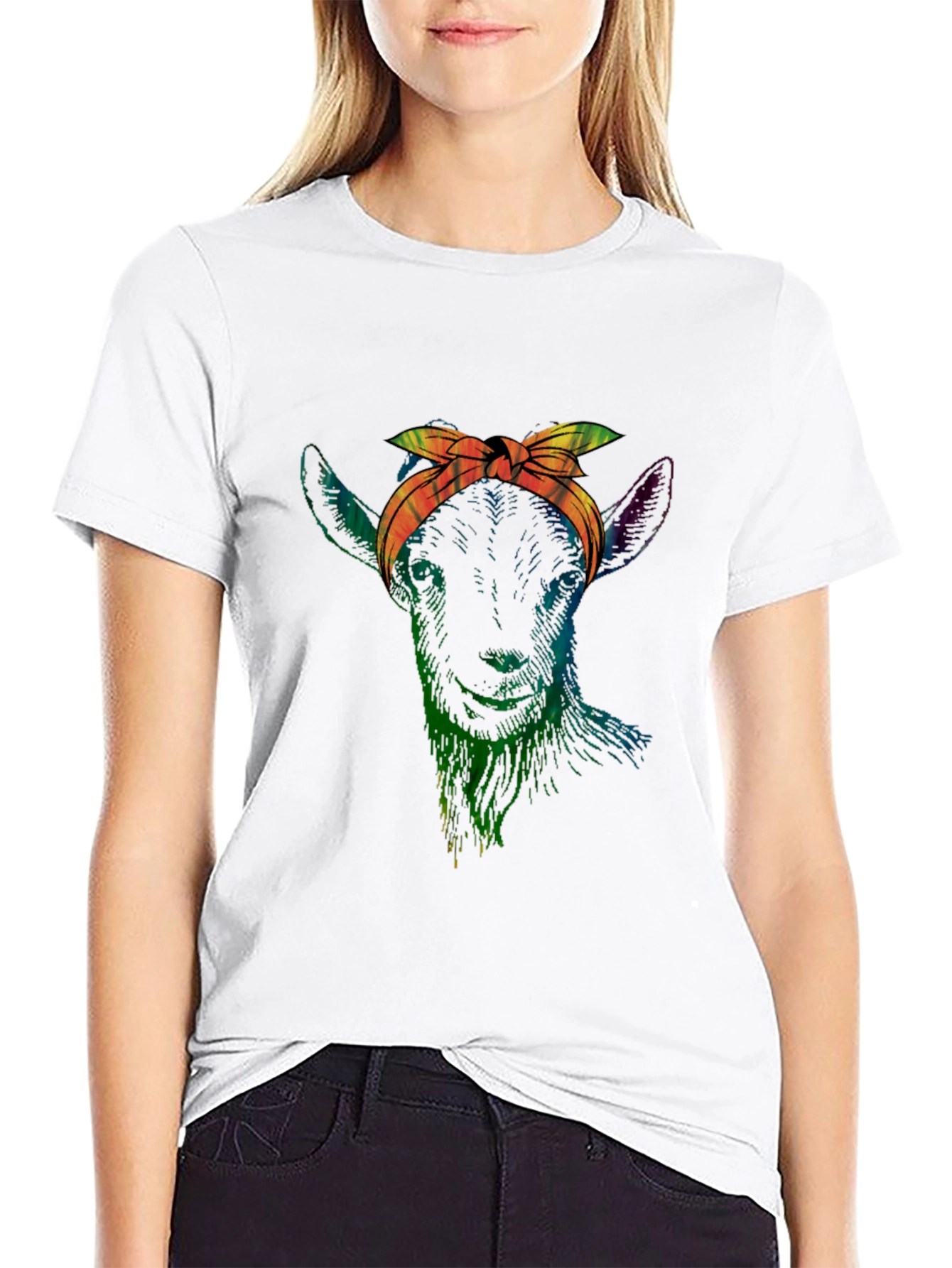 Cool Goat Graphic T-Shirt