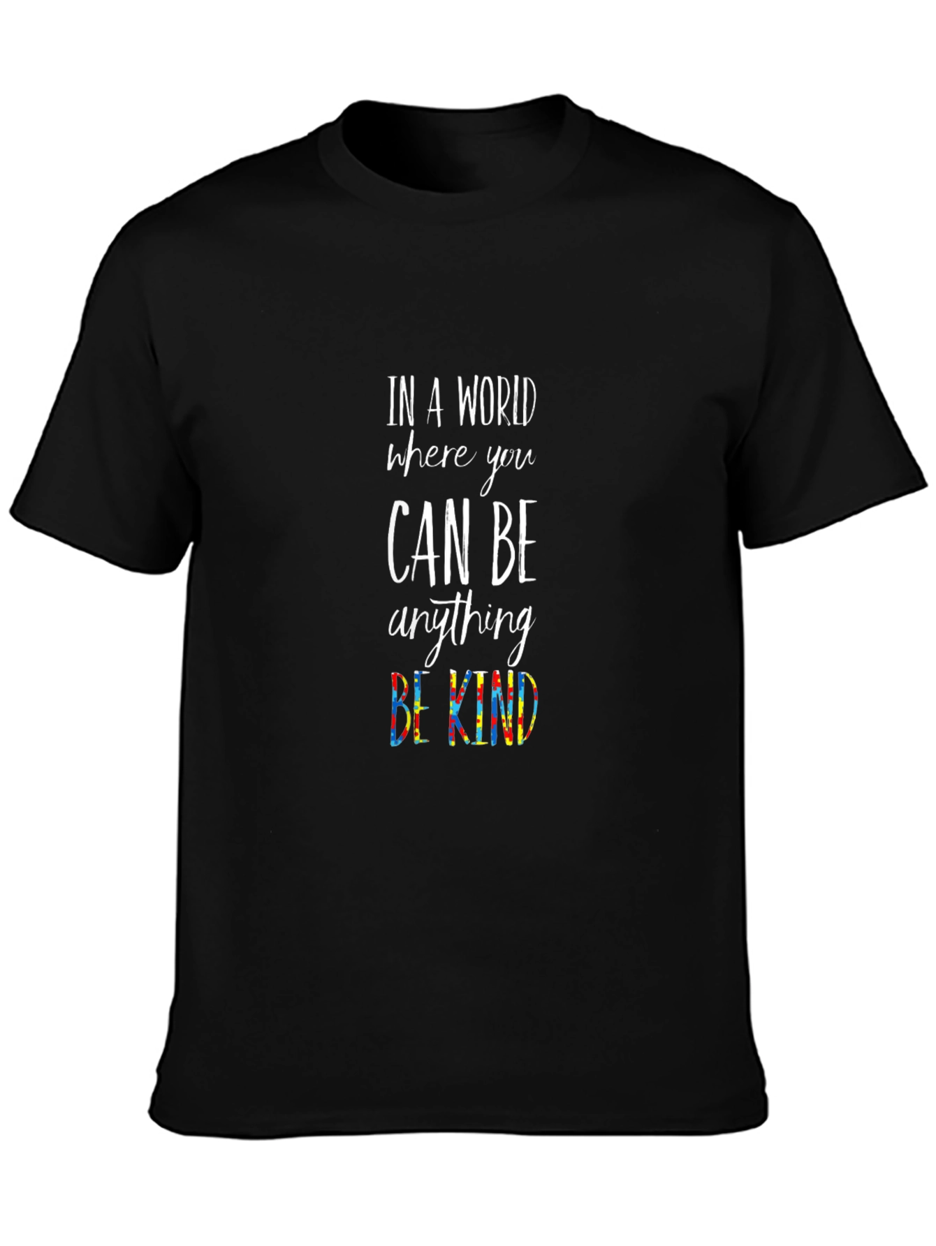 Be Kind T-Shirt - Autism Awareness Tee