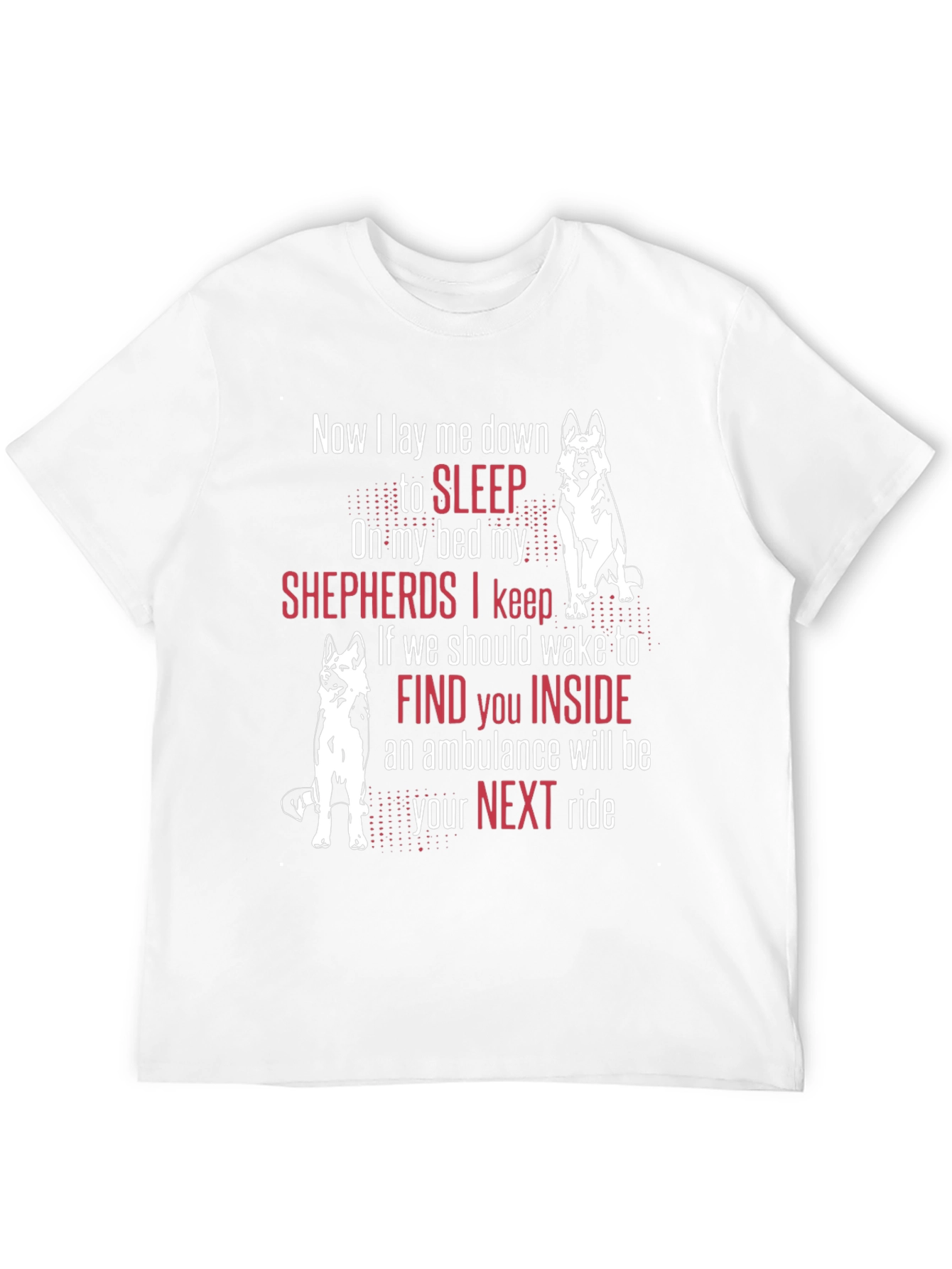 German Shepherd T-Shirt - Protective Dogs Graphic Tee